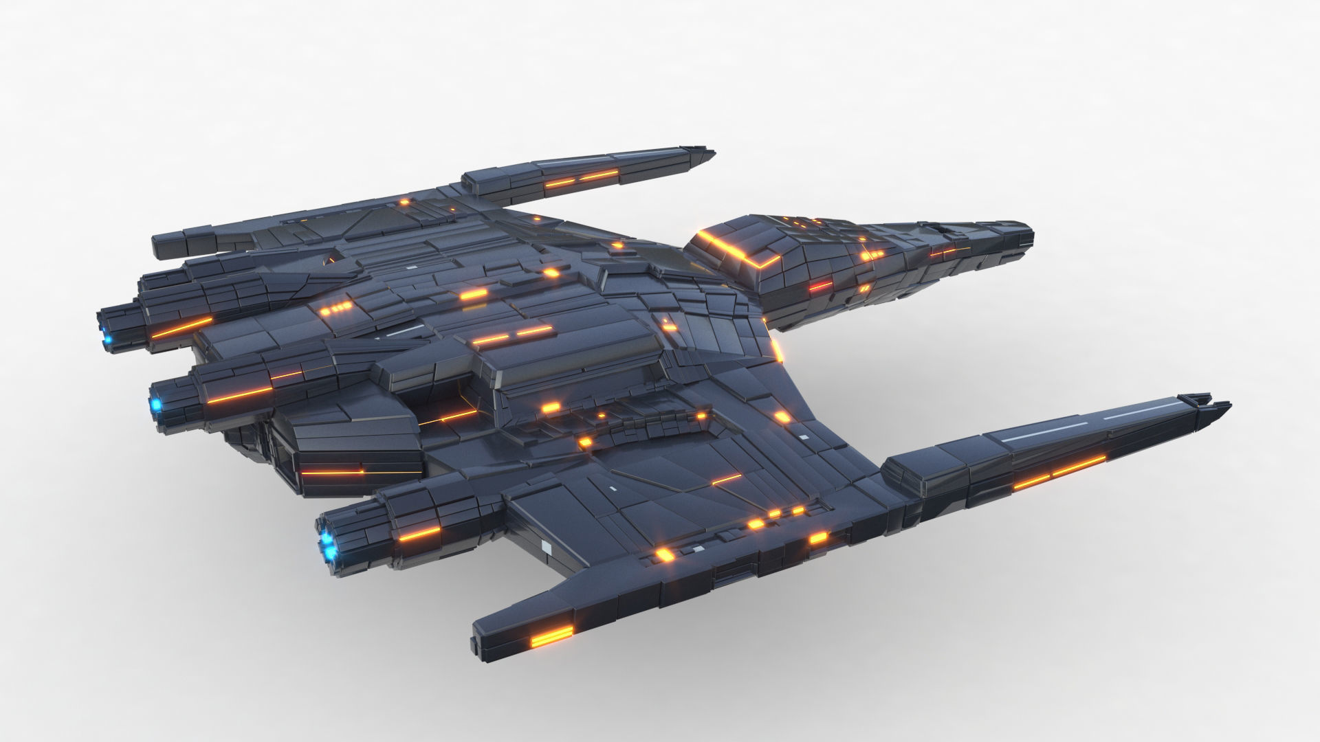 Star Ship 3D model_56