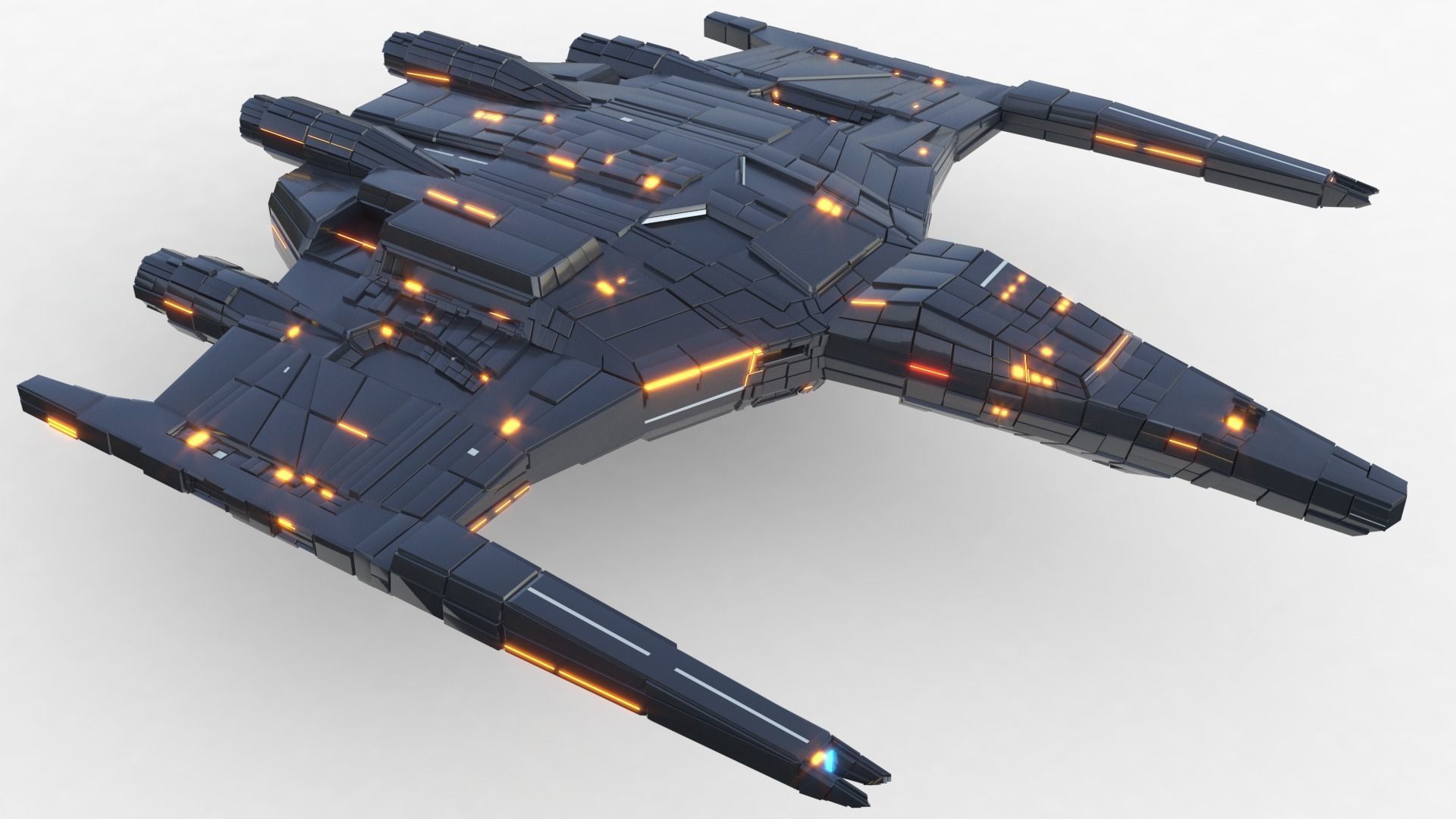 Star Ship 3D model_23