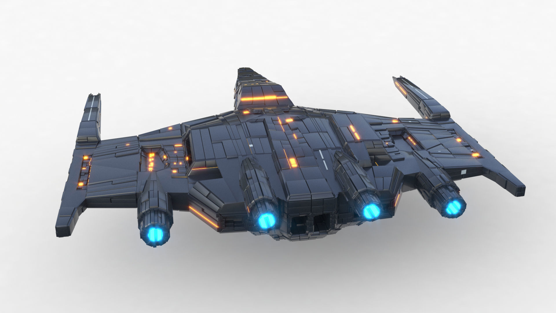 Star Ship 3D model_62