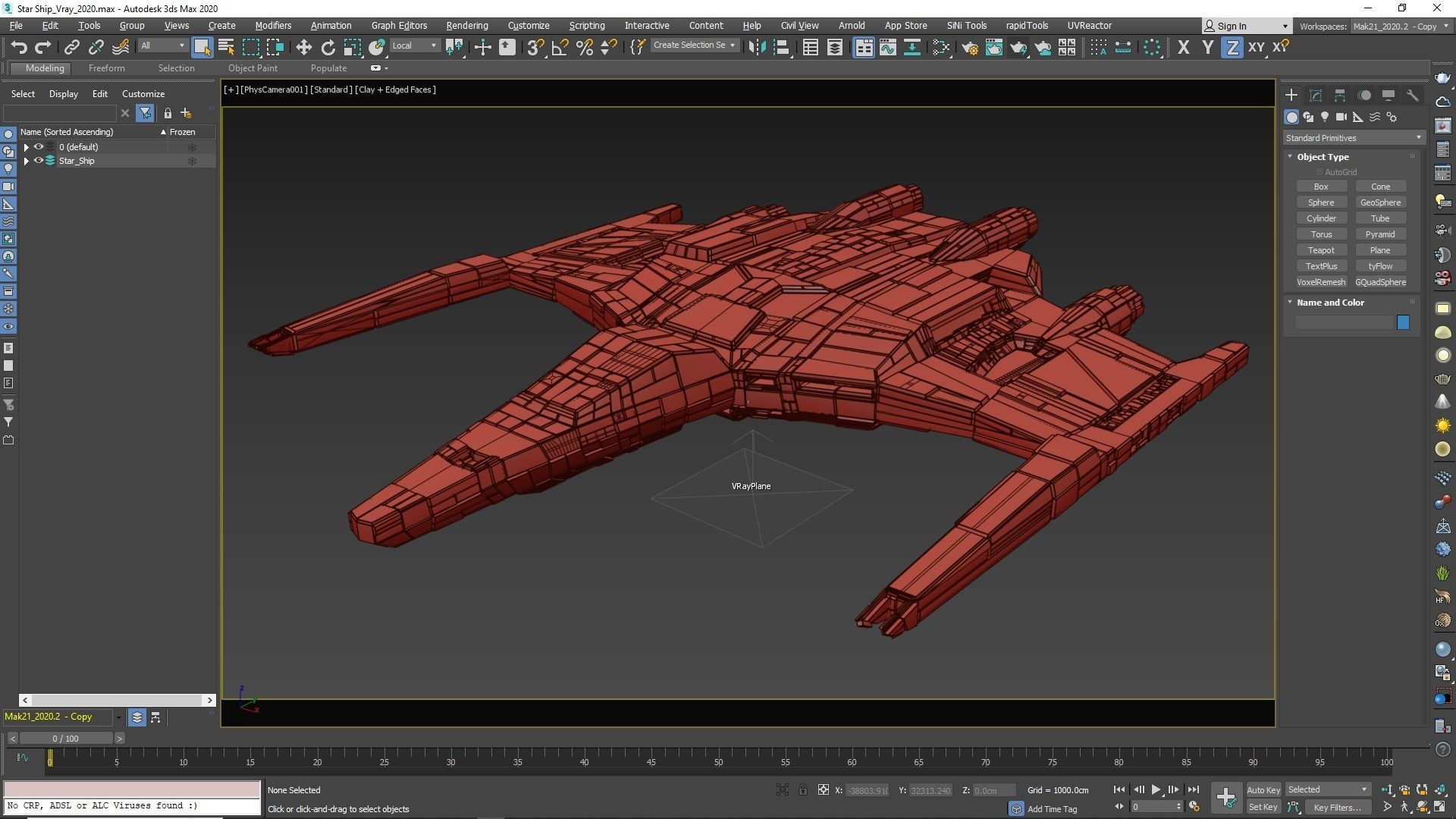 Star Ship 3D model_35