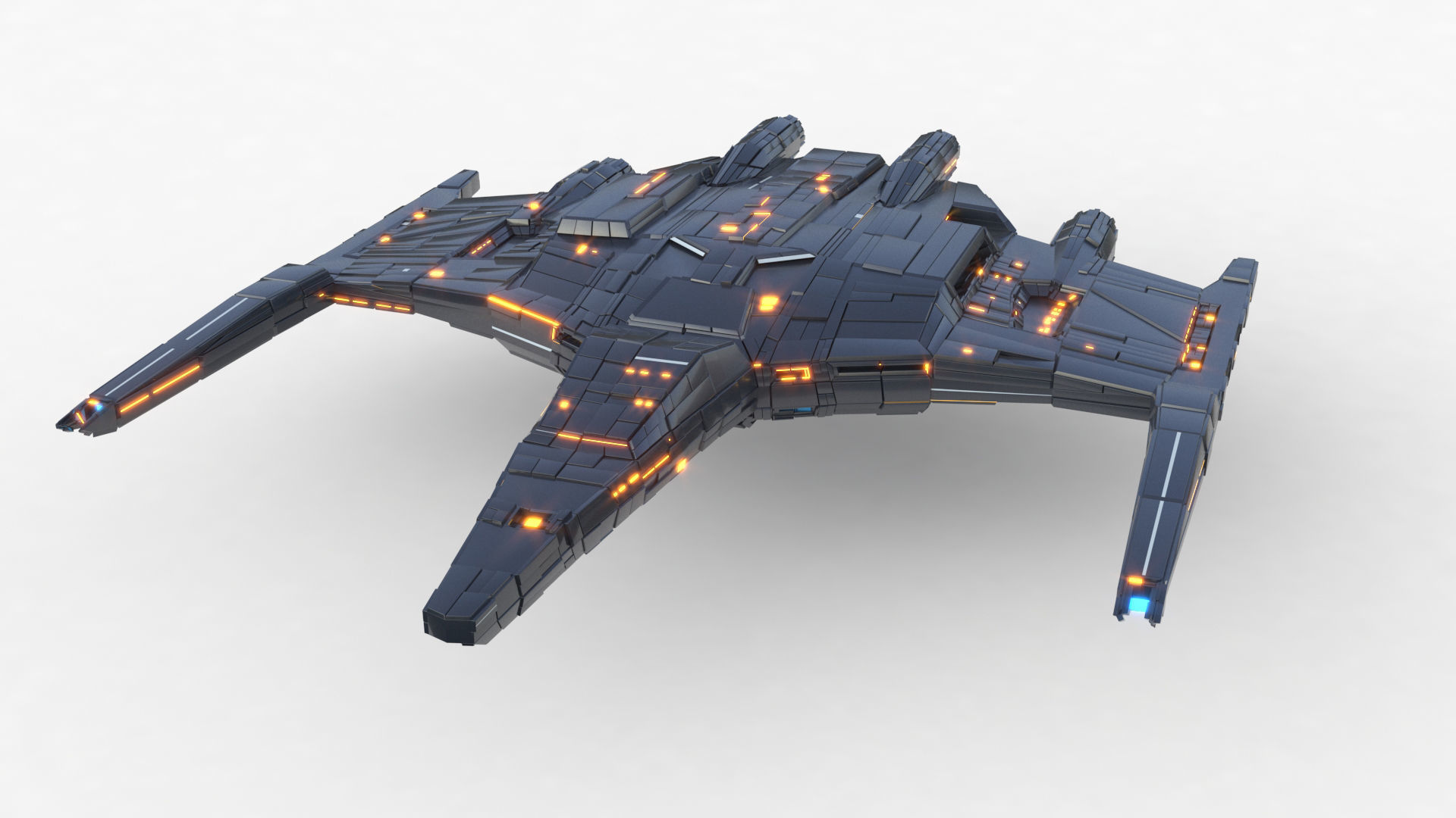 Star Ship 3D model_41