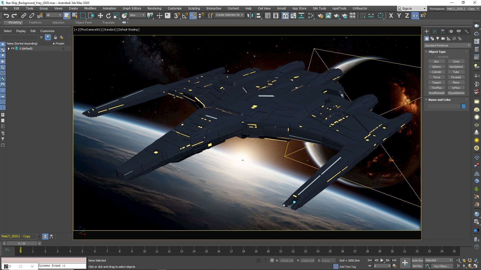 Star Ship 3D model_36