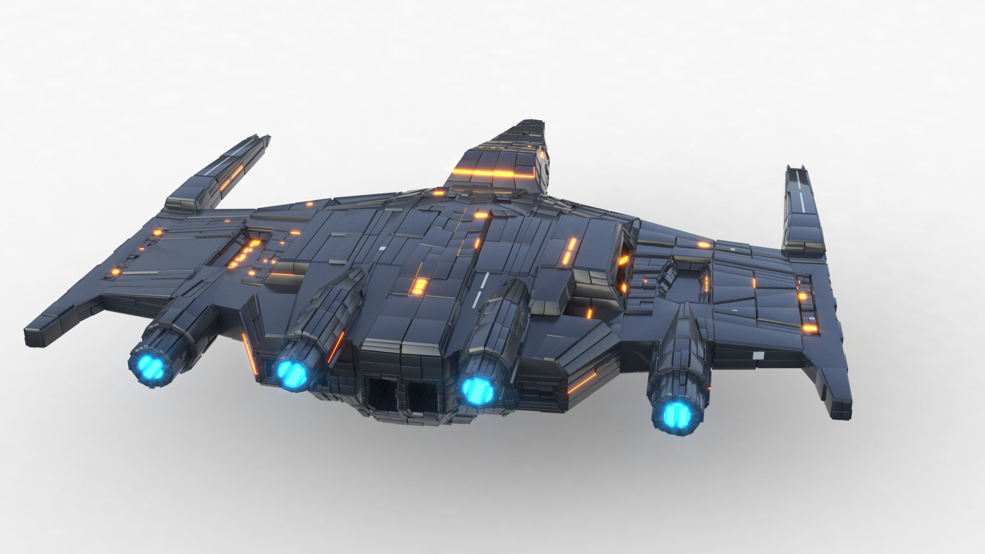 Star Ship 3D model_60