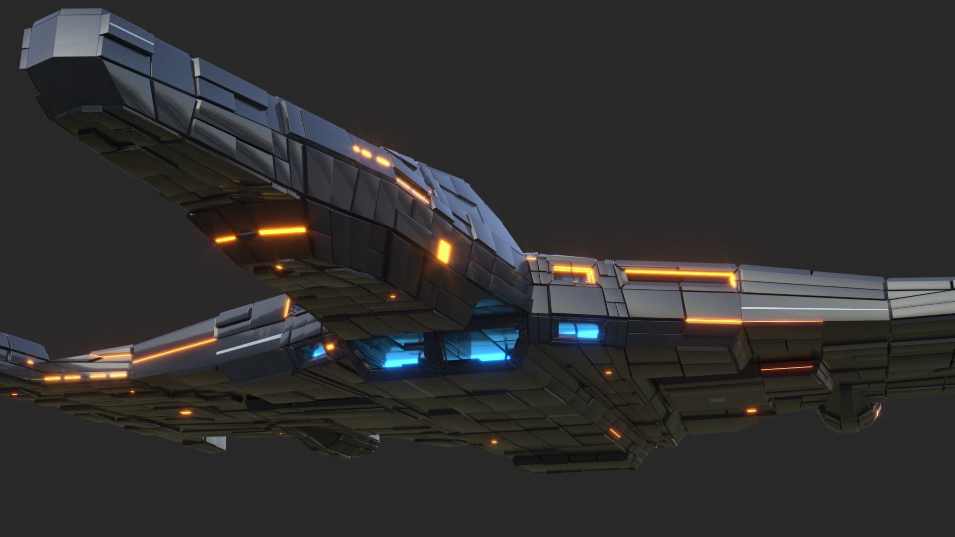 Star Ship 3D model_16