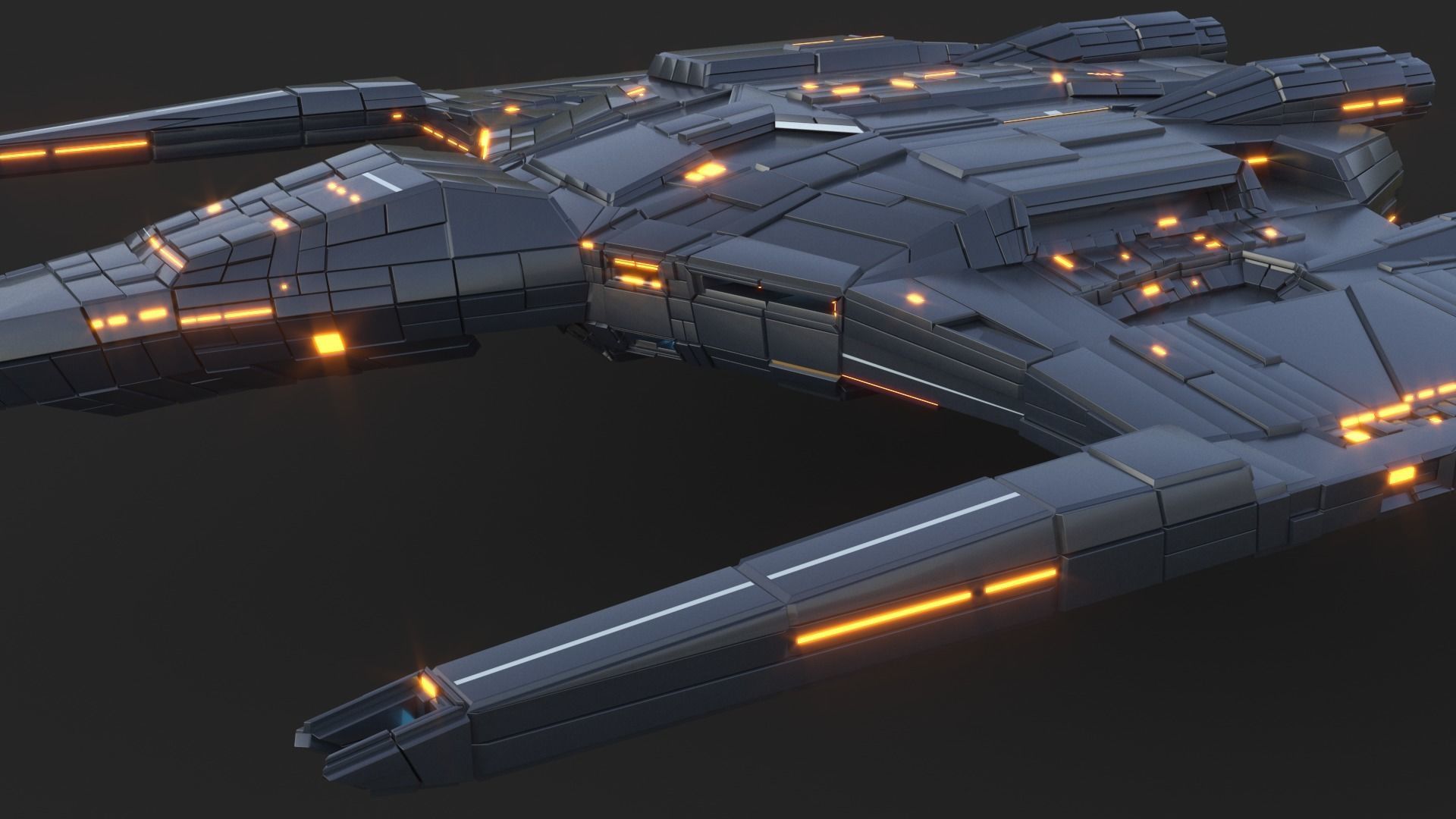 Star Ship 3D model_15