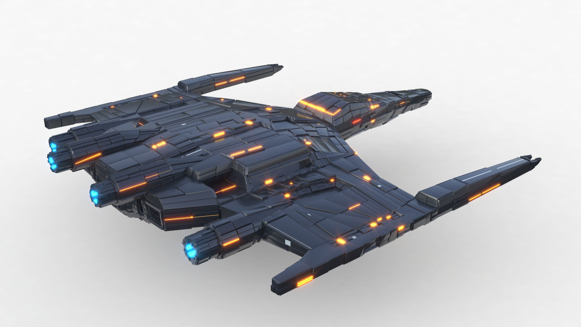 Star Ship 3D model_55
