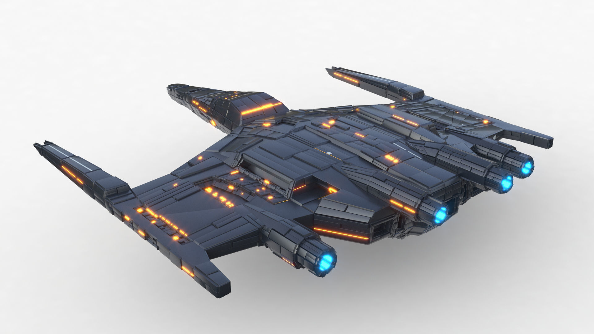 Star Ship 3D model_65