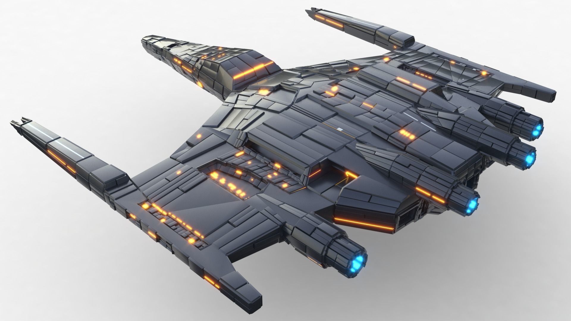 Star Ship 3D model_25