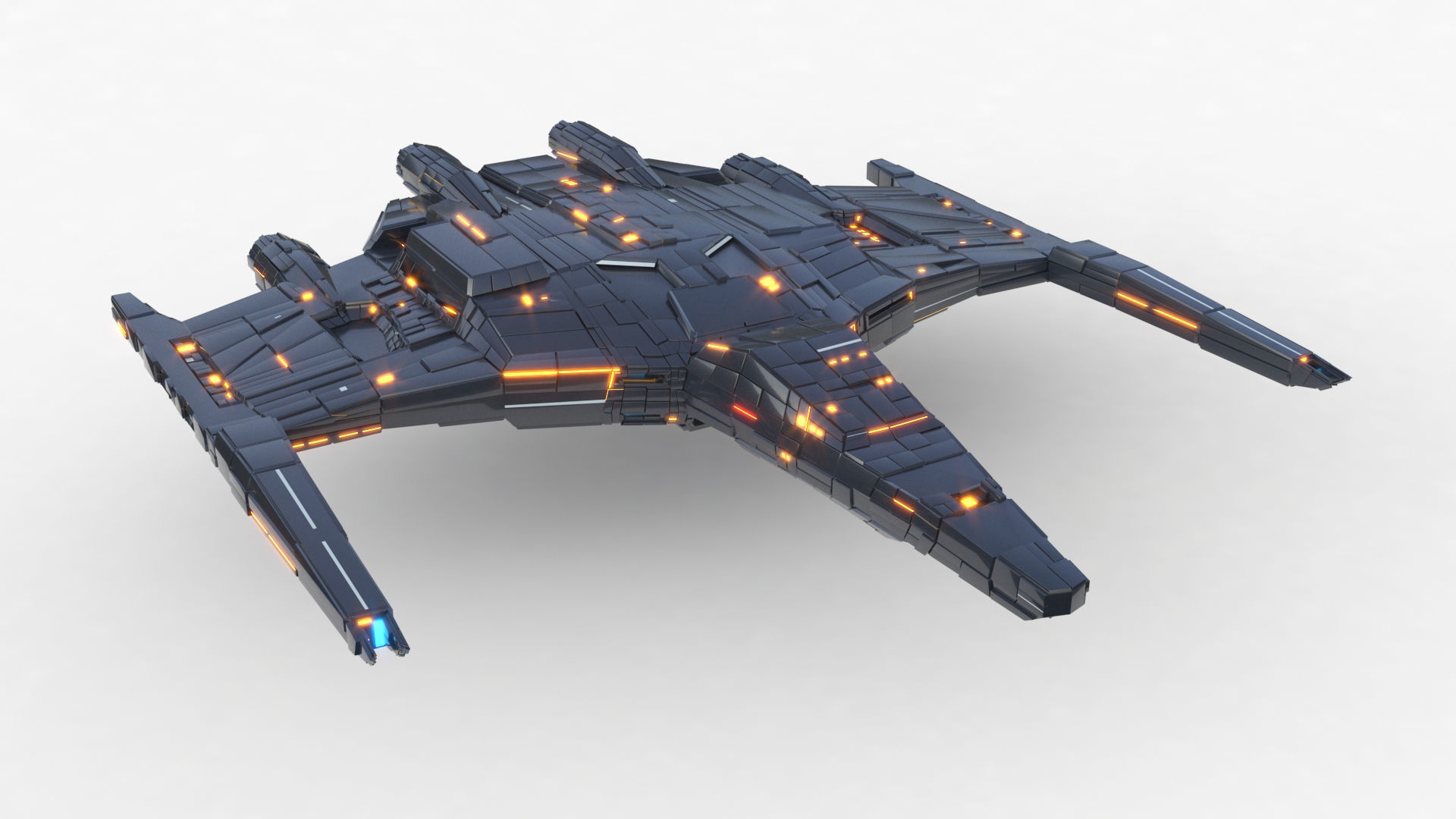 Star Ship 3D model_46