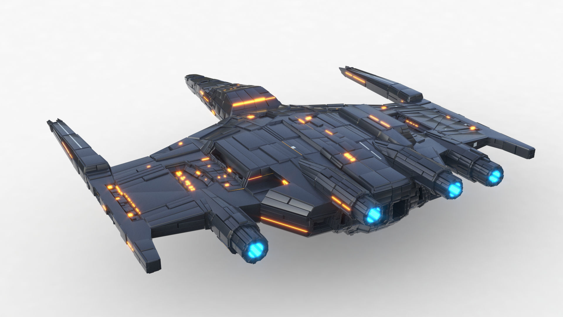 Star Ship 3D model_64