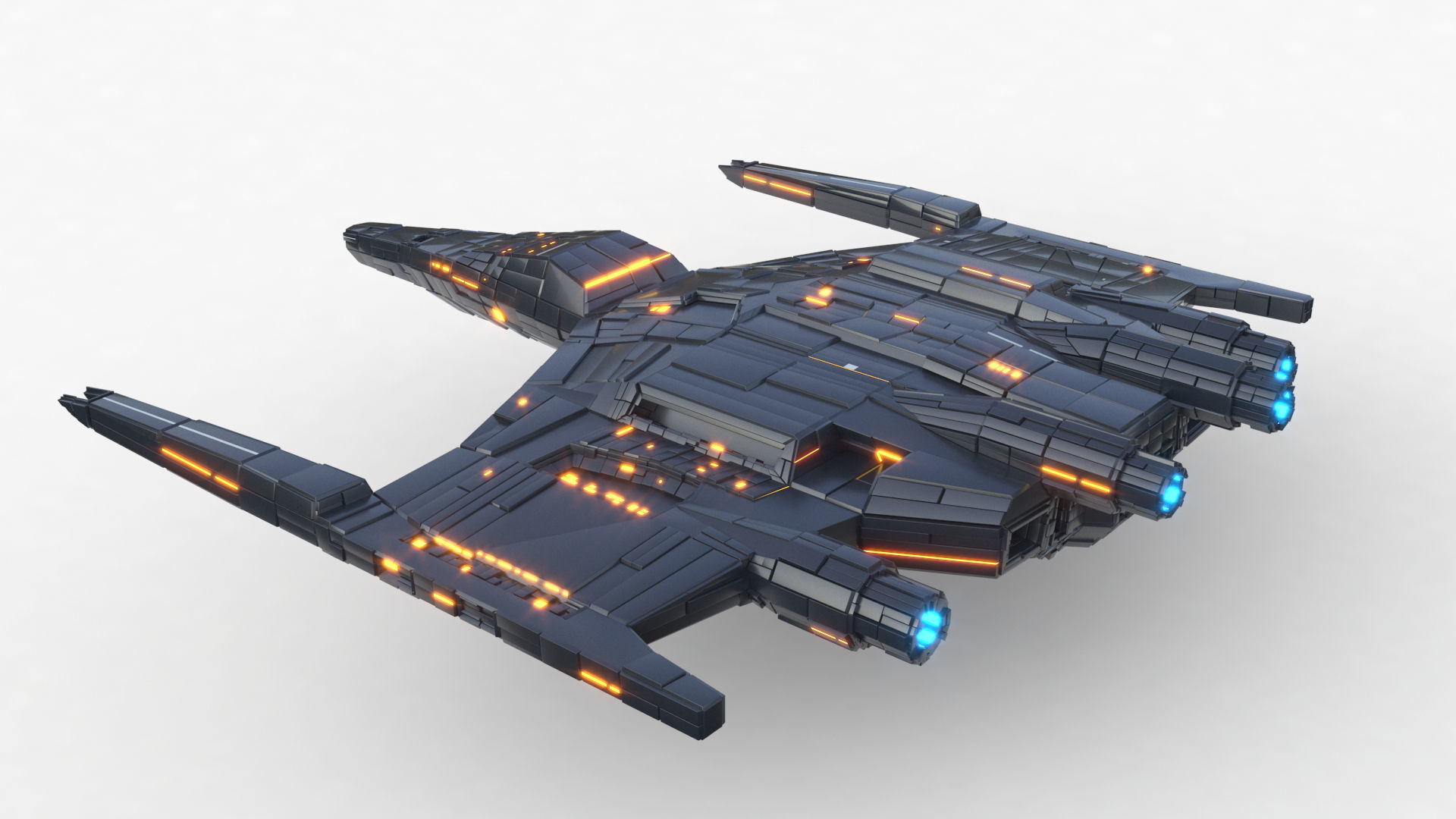 Star Ship 3D model_66