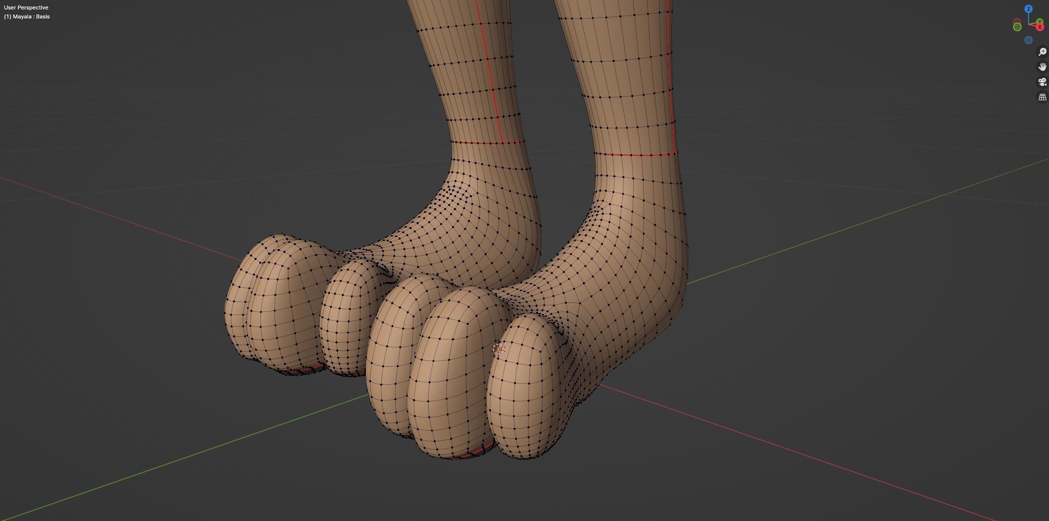 Mayala Anthro Lioness 3D model_68