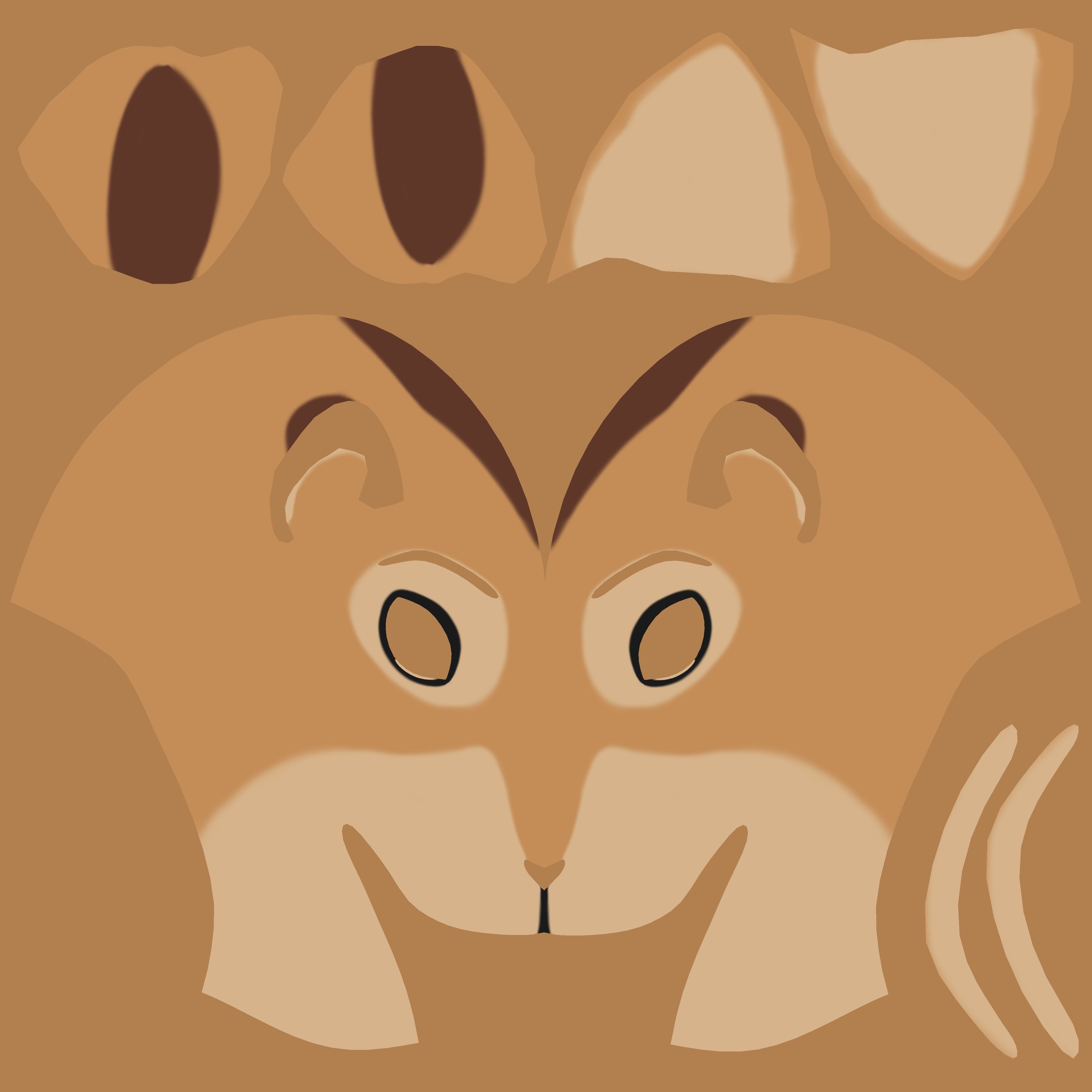 Mayala Anthro Lioness 3D model_88