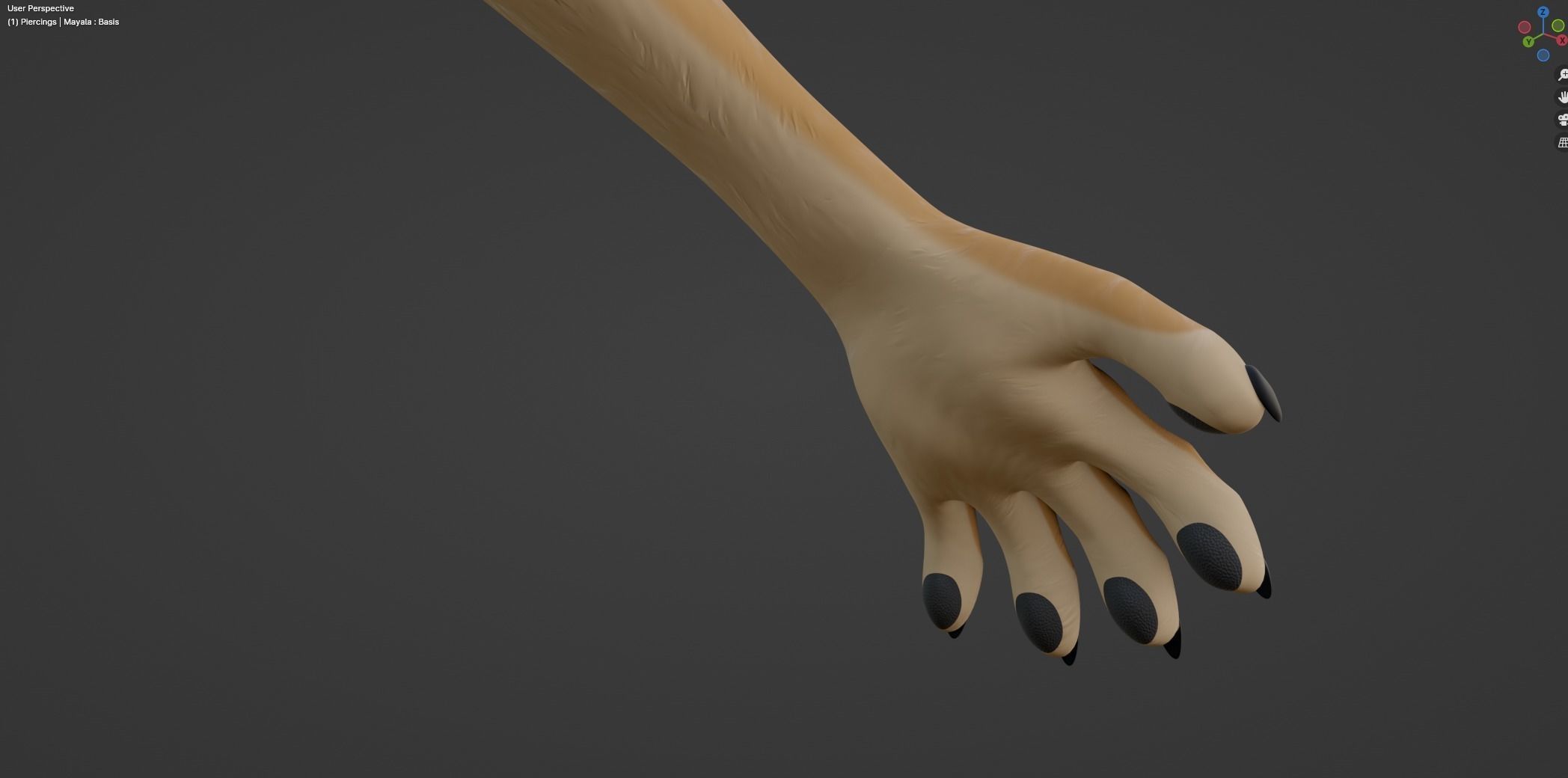 Mayala Anthro Lioness 3D model_54