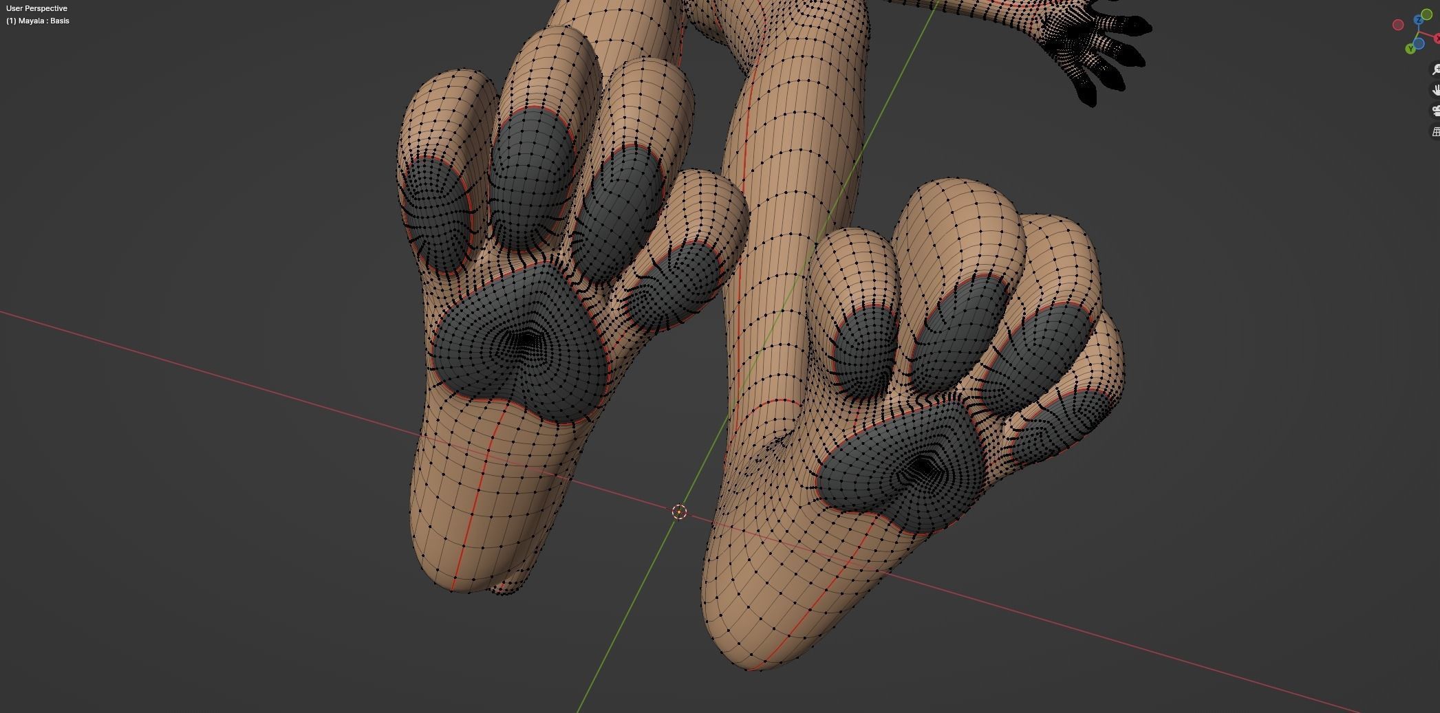 Mayala Anthro Lioness 3D model_69