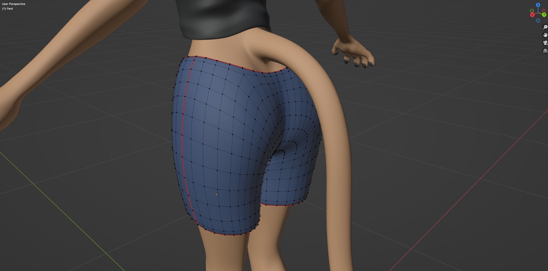 Mayala Anthro Lioness 3D model_75