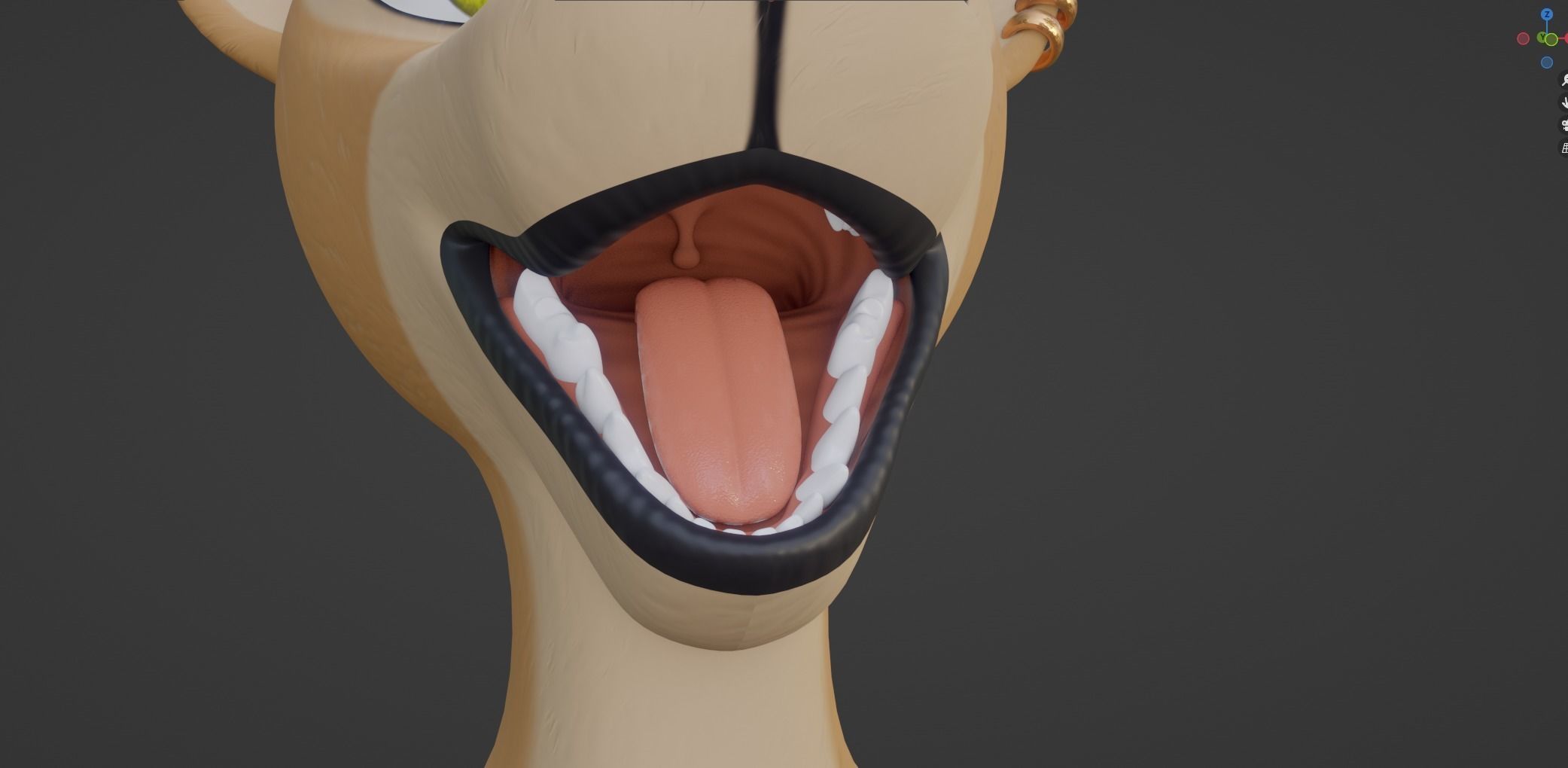 Mayala Anthro Lioness 3D model_84