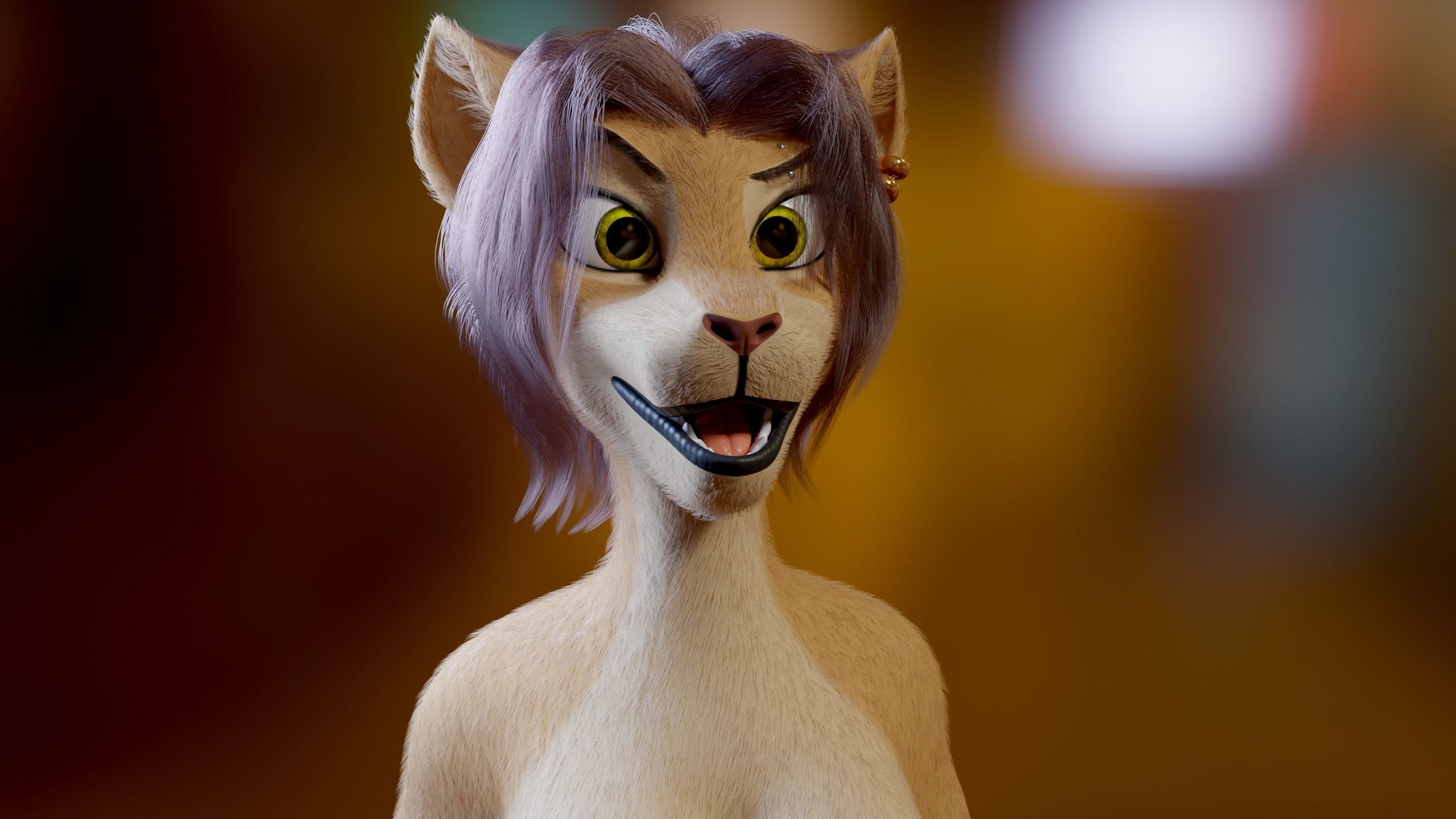 Mayala Anthro Lioness 3D model_33