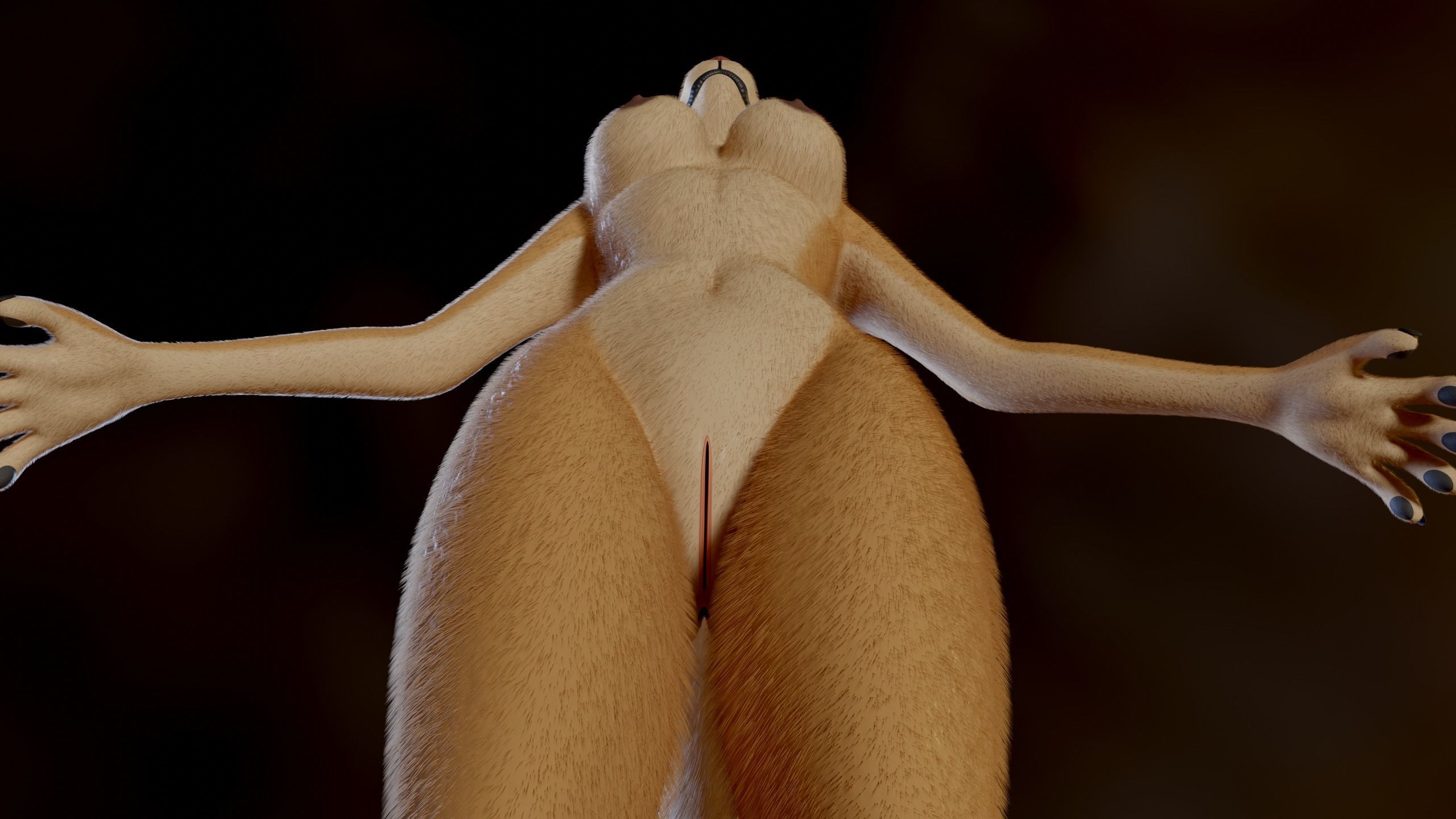 Mayala Anthro Lioness 3D model_15