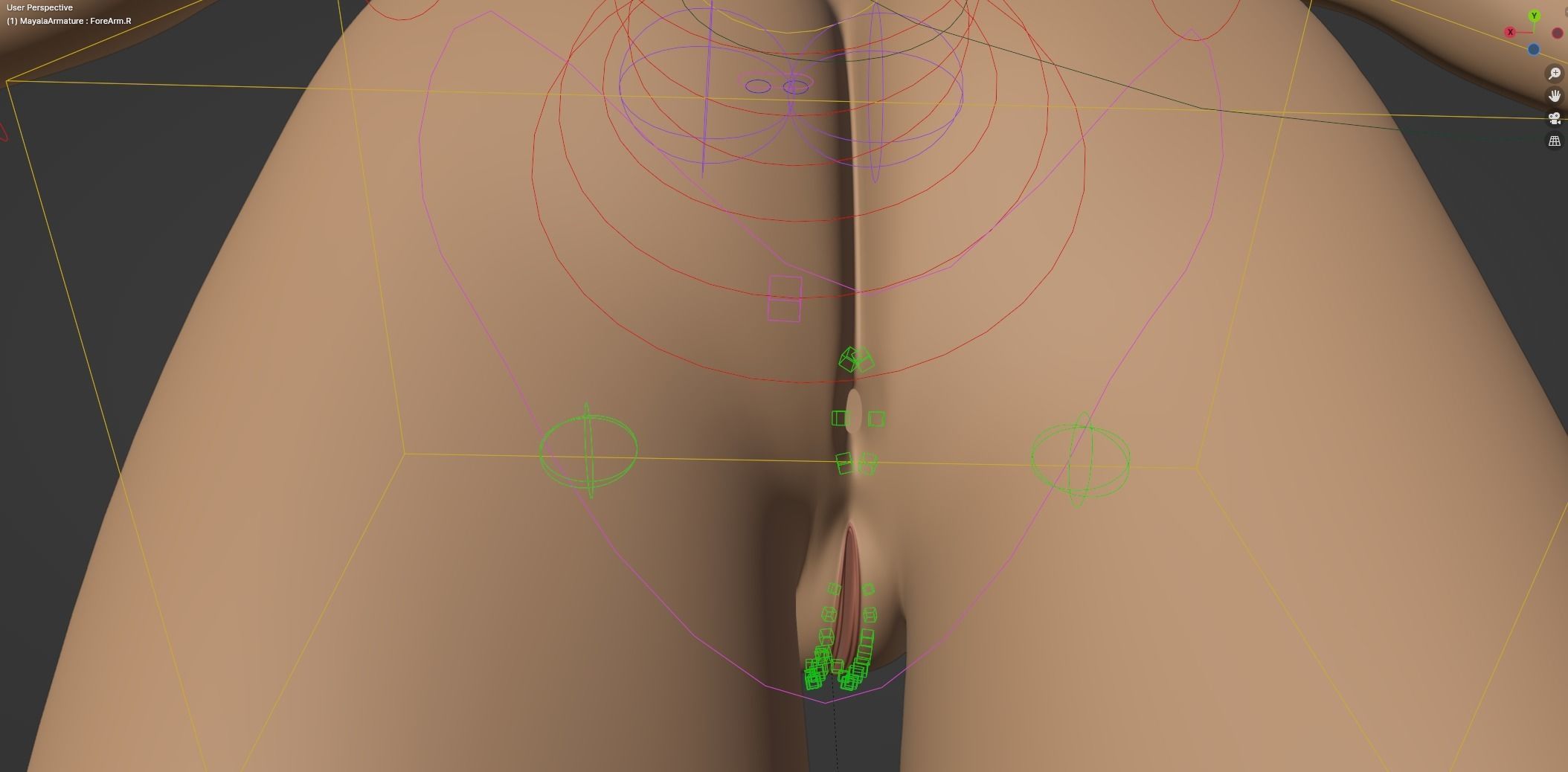 Mayala Anthro Lioness 3D model_42