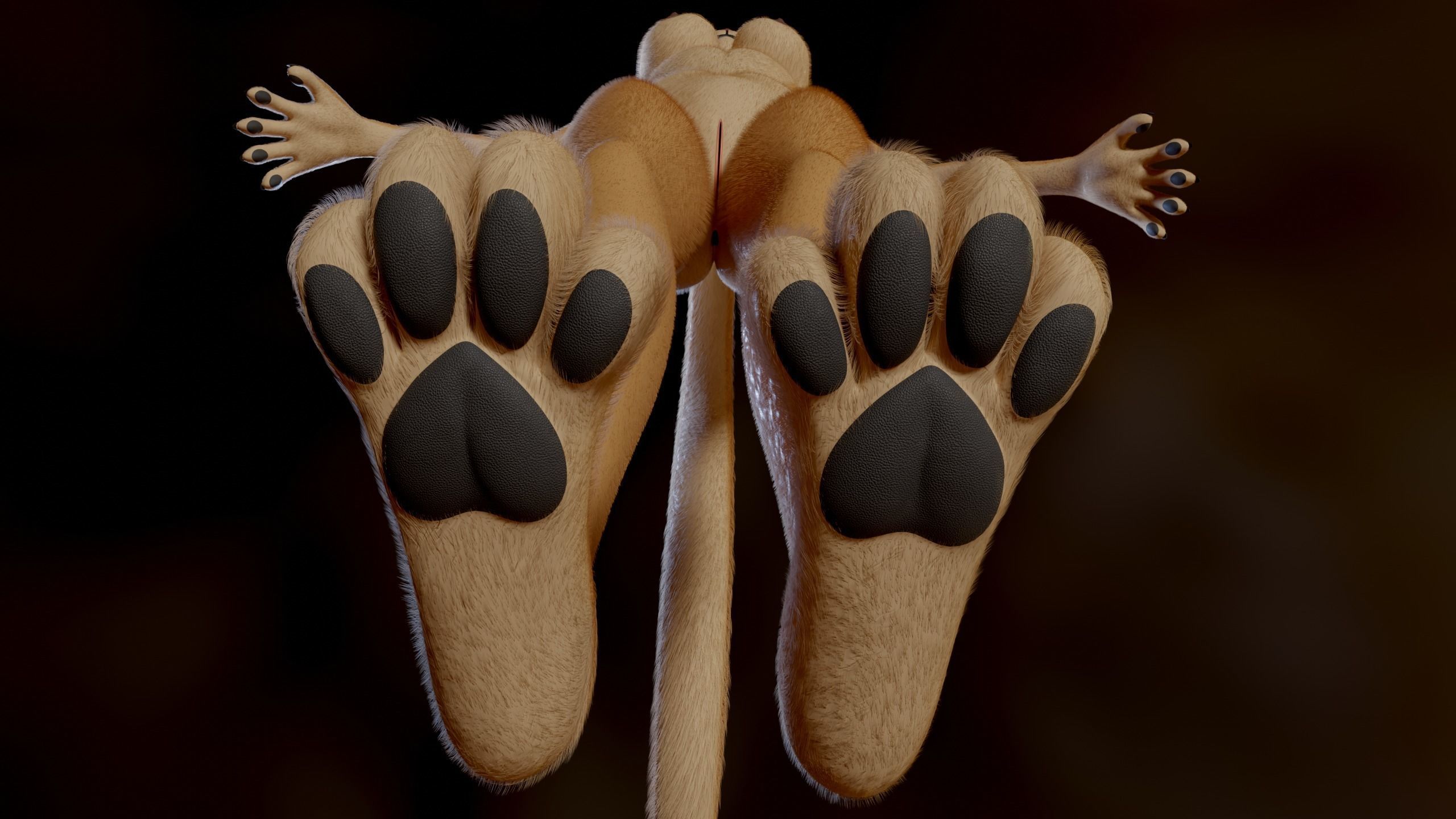 Mayala Anthro Lioness 3D model_14