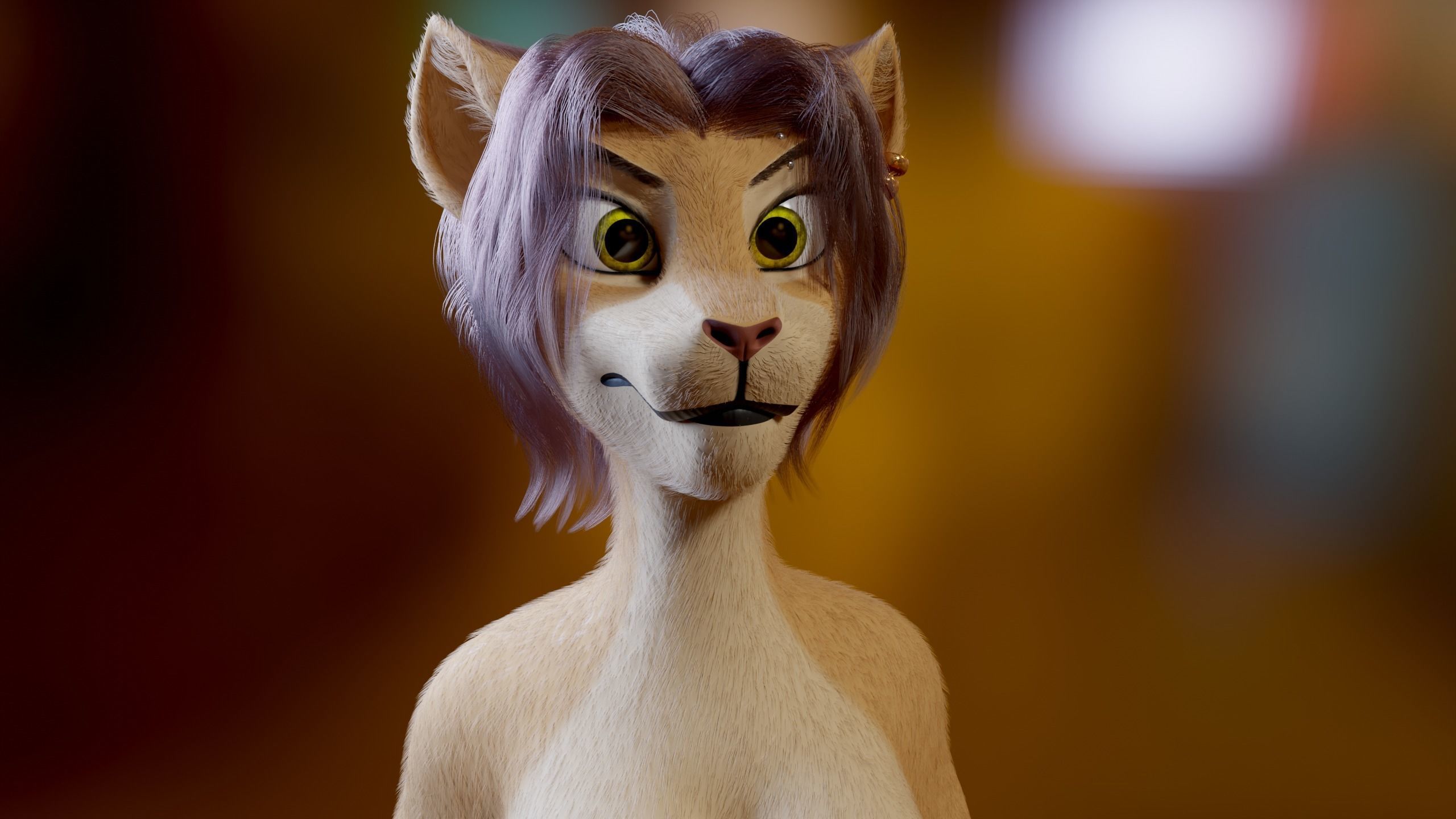 Mayala Anthro Lioness 3D model_32