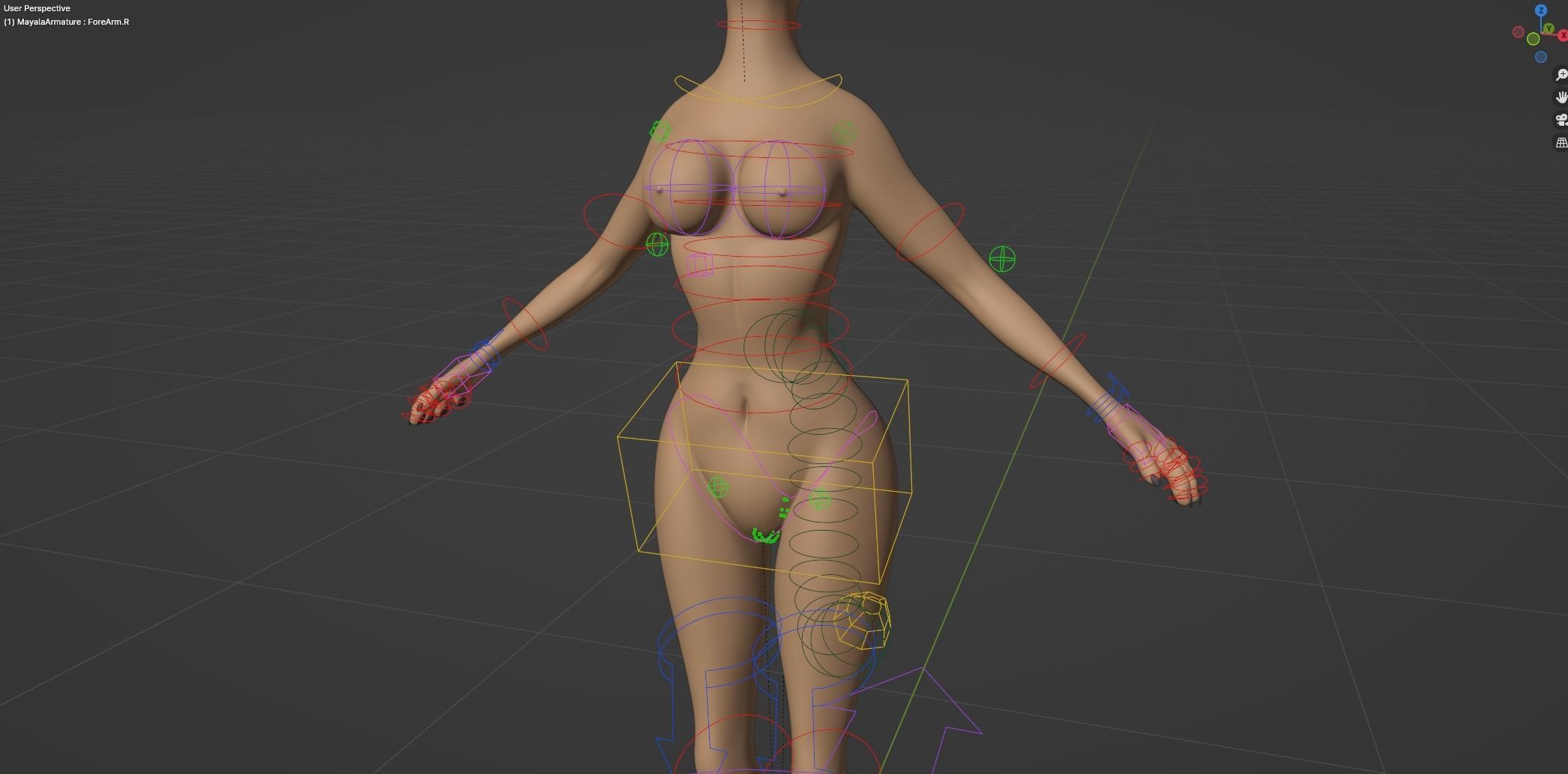 Mayala Anthro Lioness 3D model_40