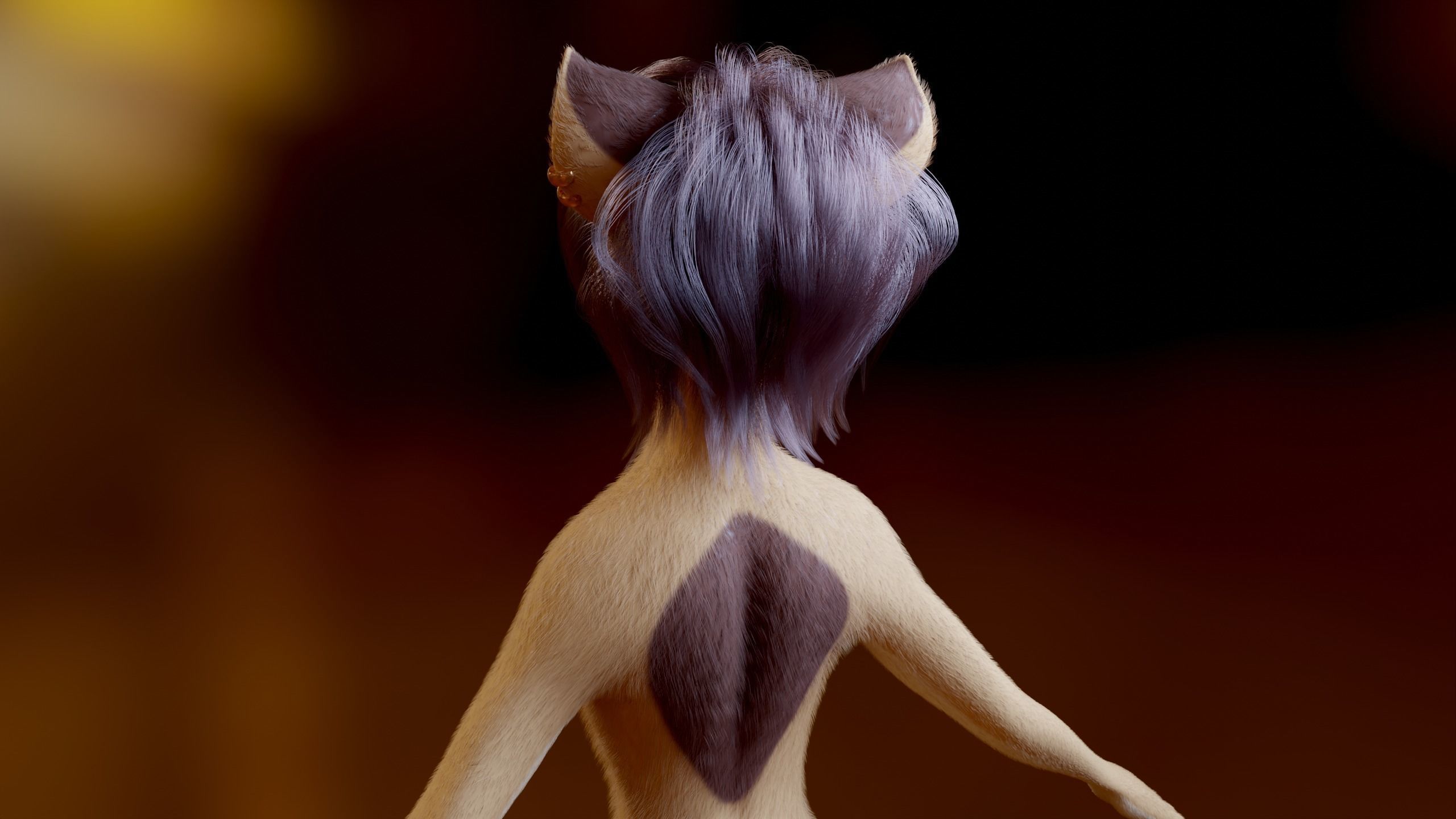 Mayala Anthro Lioness 3D model_5