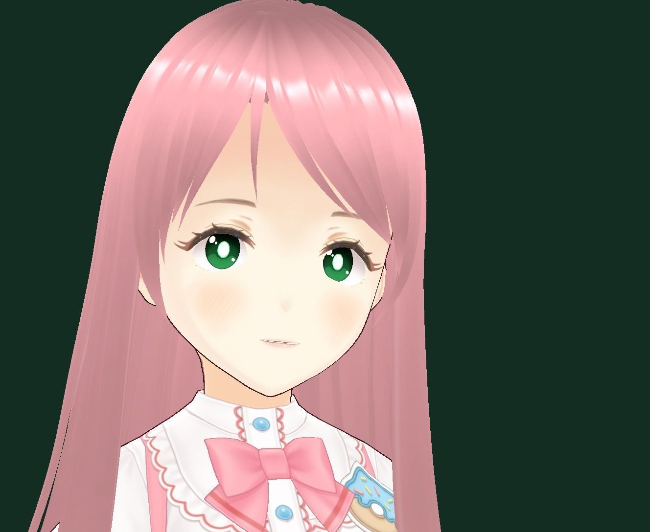 Bocchi the Rock New VRChat 3D model Low-poly 3D model_22