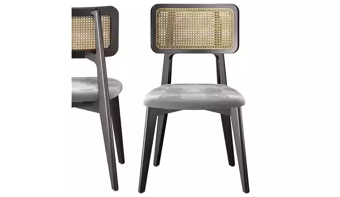 kein alan woven chair 3D model