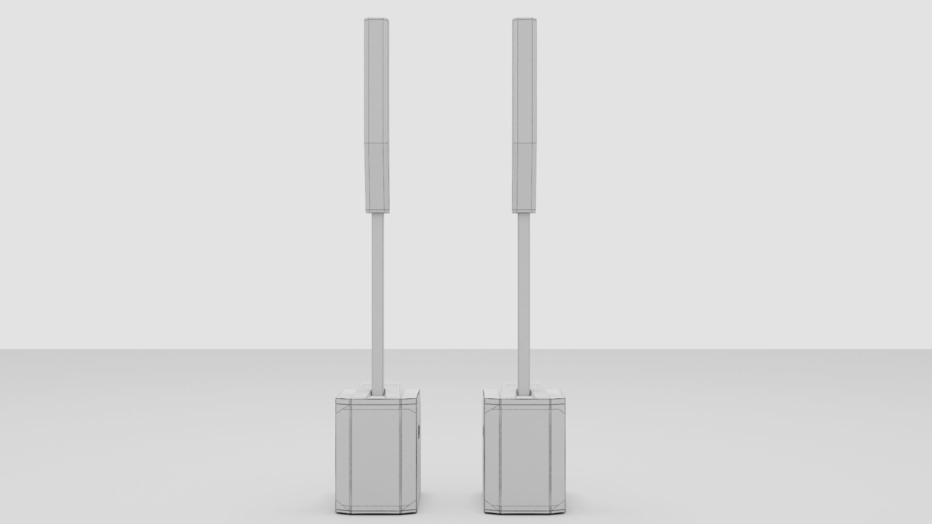 Electro Voice Evolve 50 Concert Sound System 3D model_5