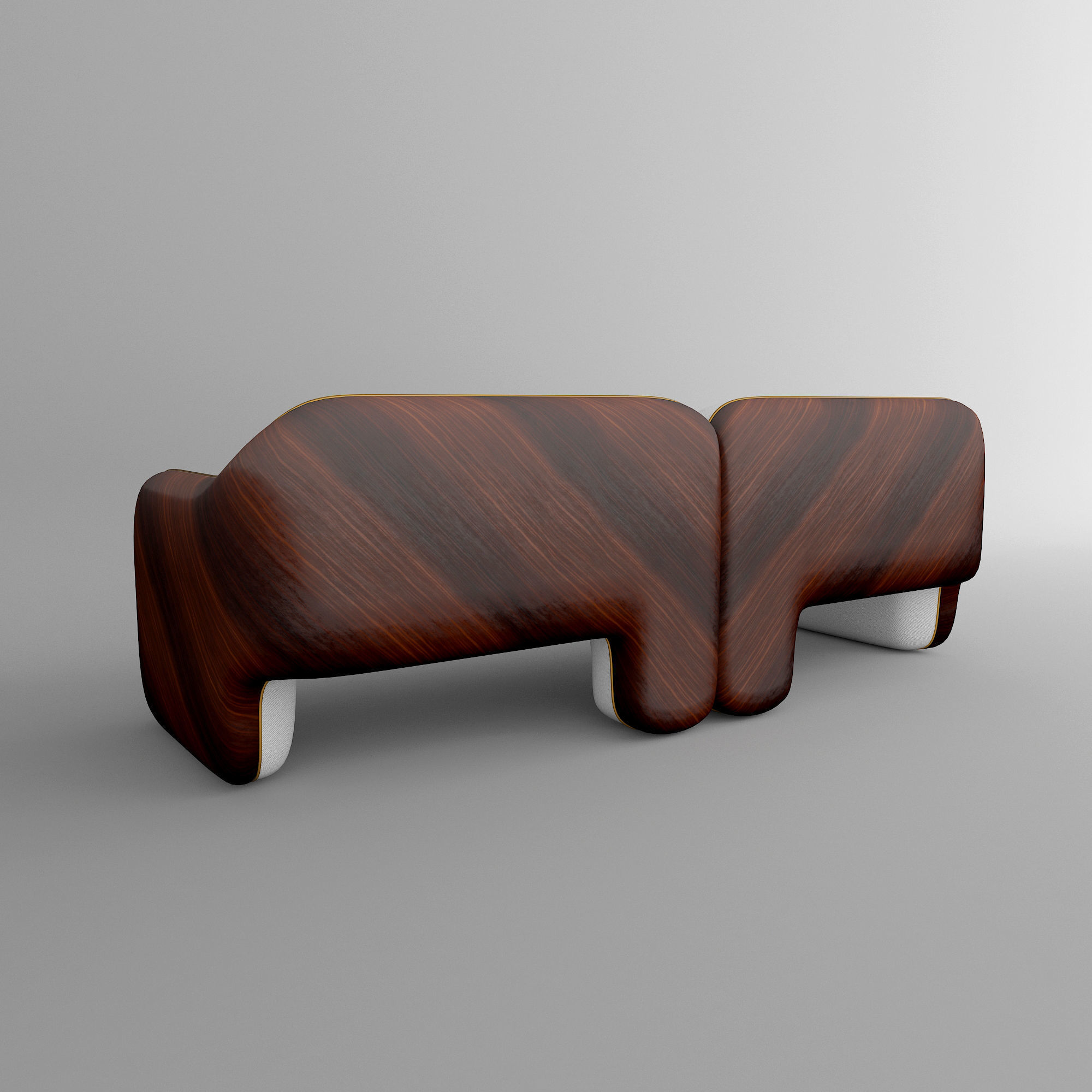 Luxx Sofa  3D model_3