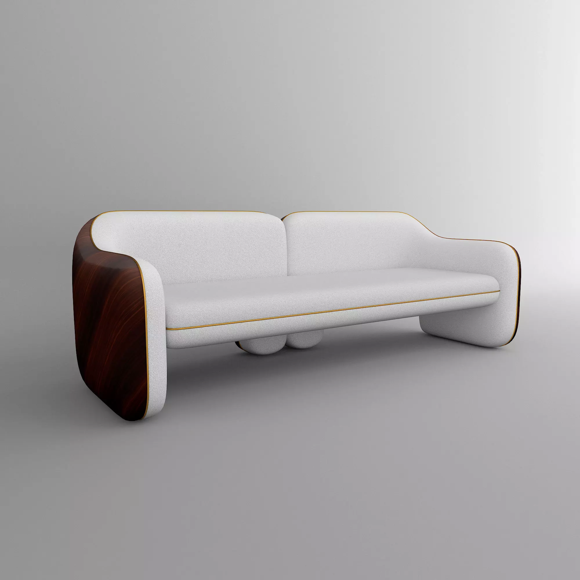 Luxx Sofa  3D model_0