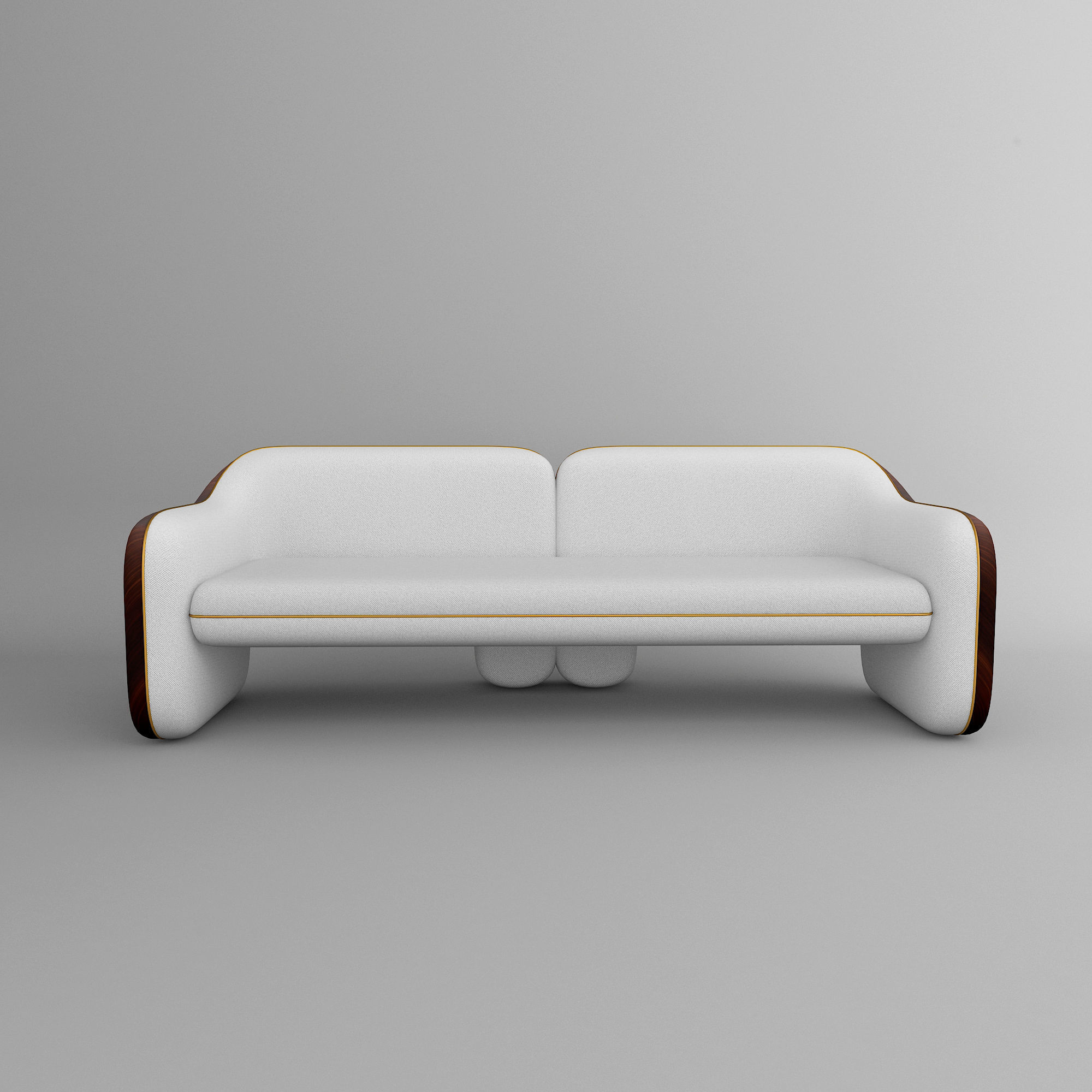 Luxx Sofa  3D model_1