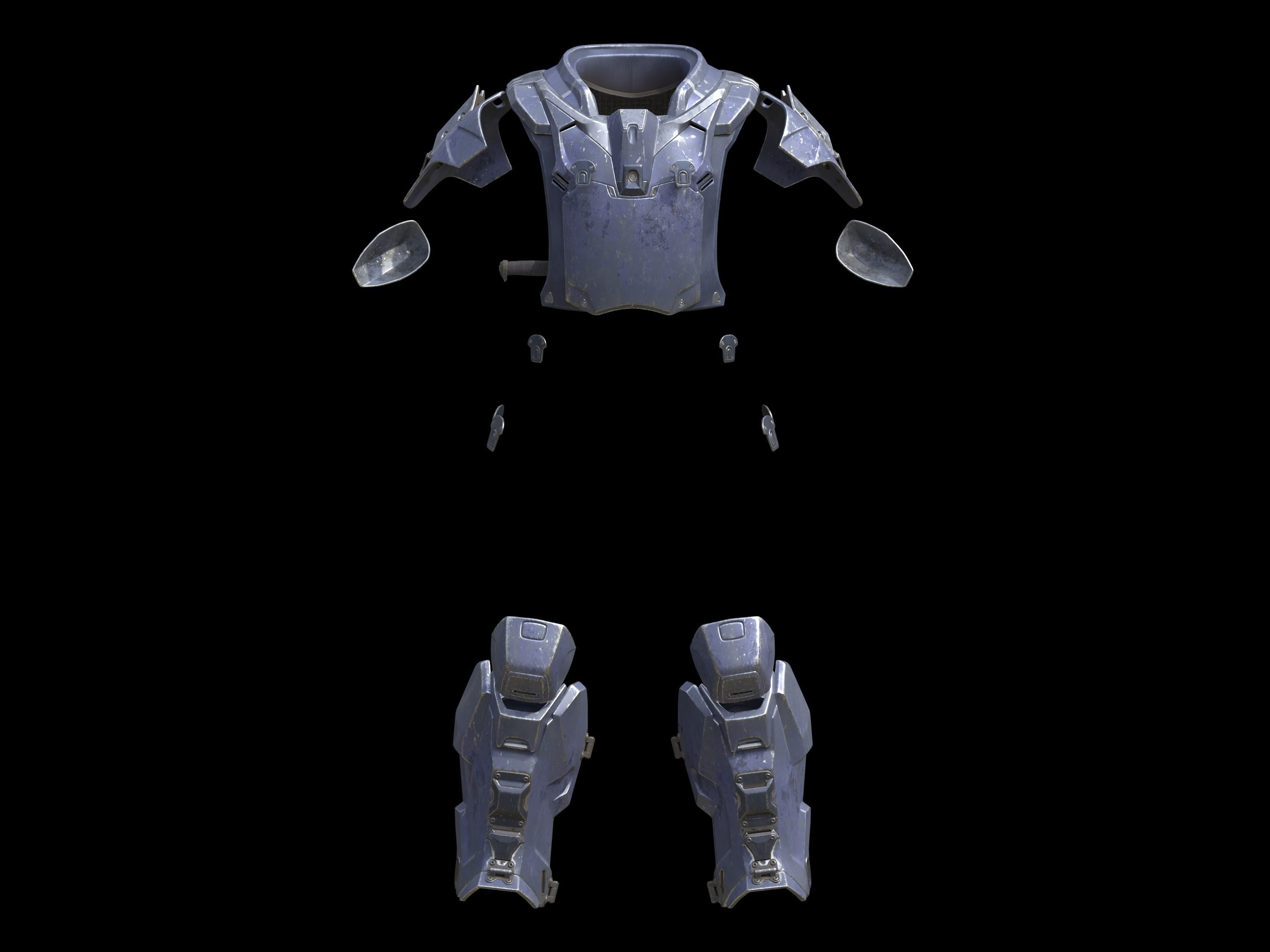 Anniversary ODST armor 3d print files 3D print model_1