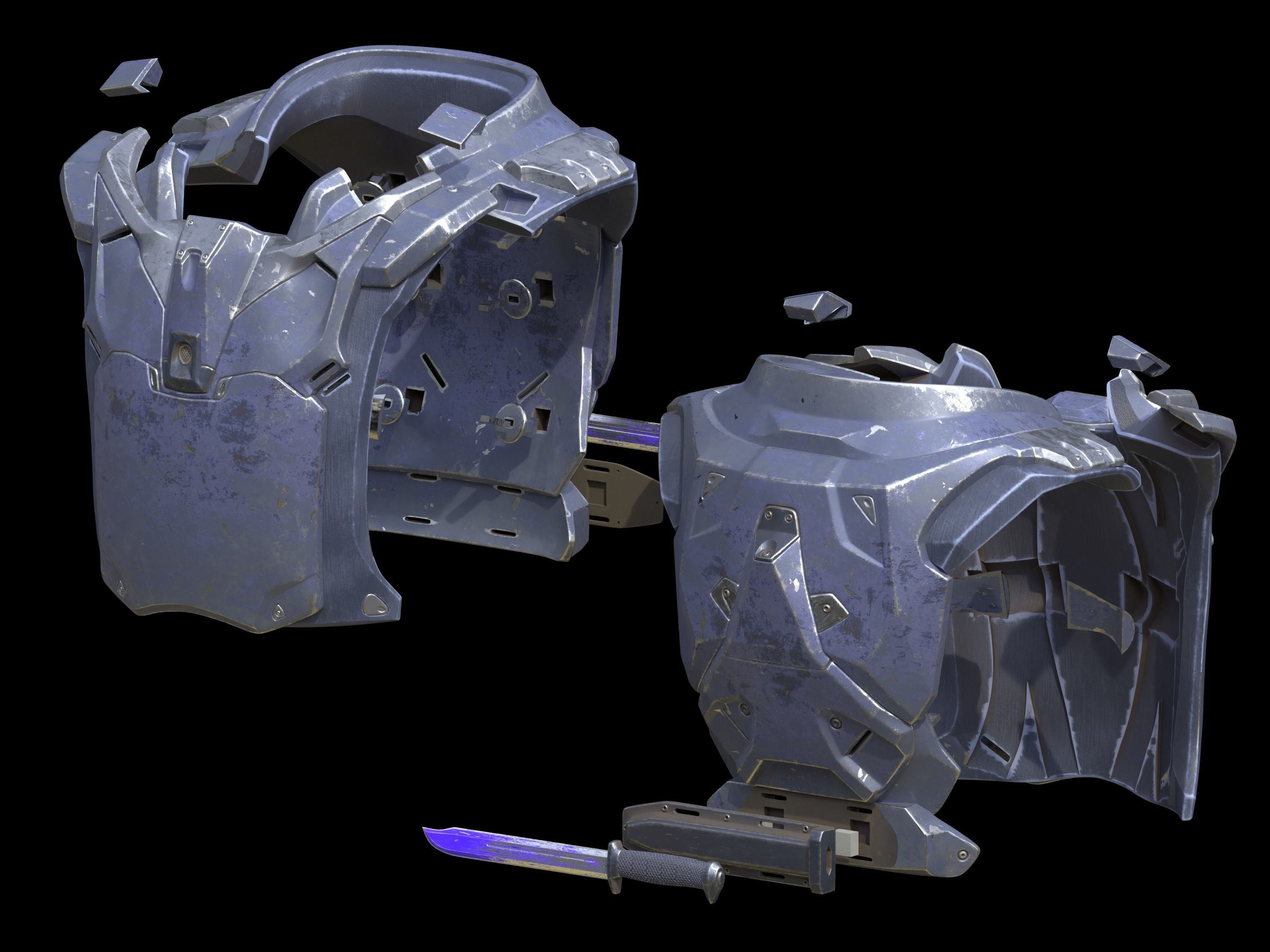 Anniversary ODST armor 3d print files 3D print model_3