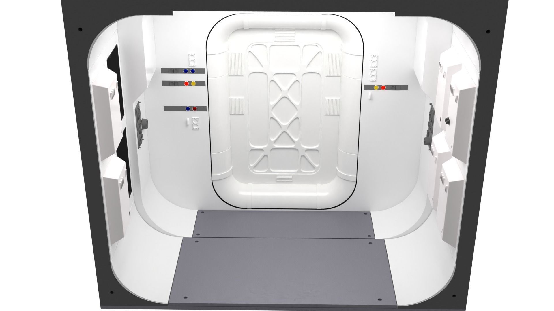 The Tantive IV Hallway 1-6 scale BESTA 3D print model_4