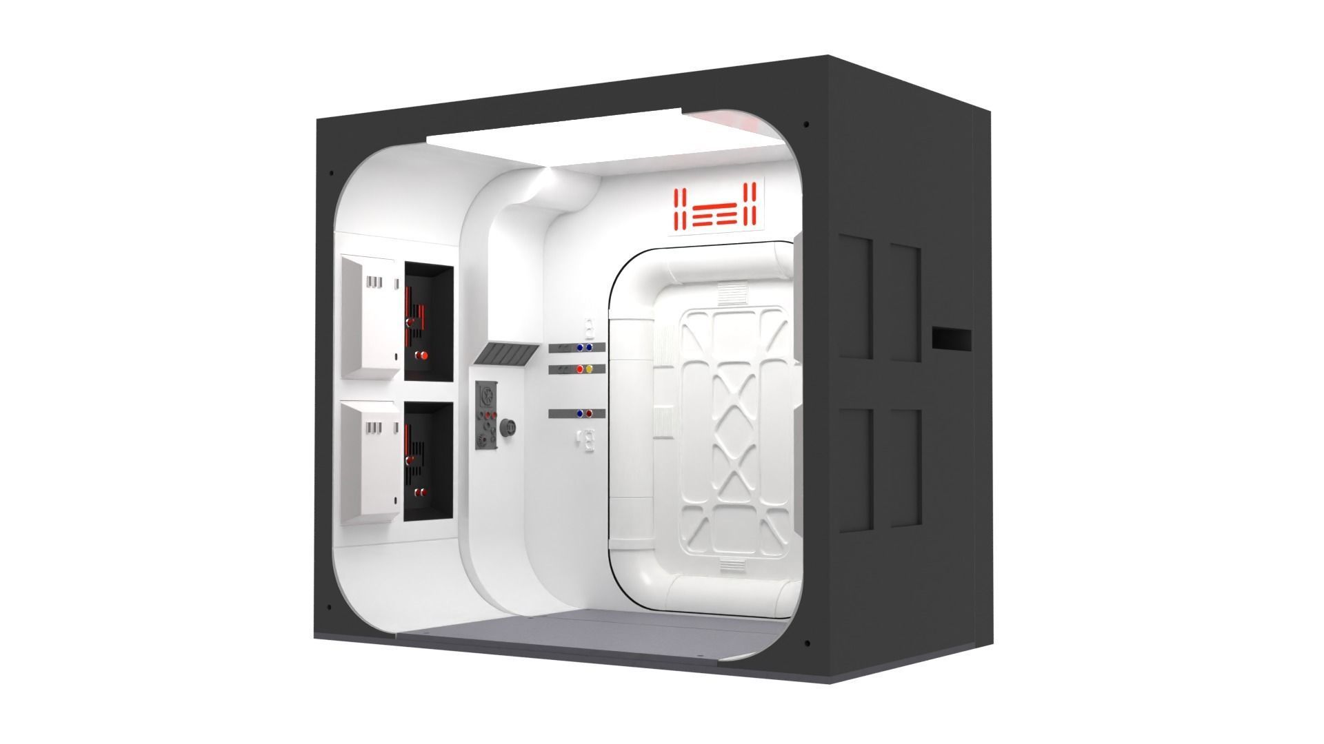 The Tantive IV Hallway 1-6 scale BESTA 3D print model_6