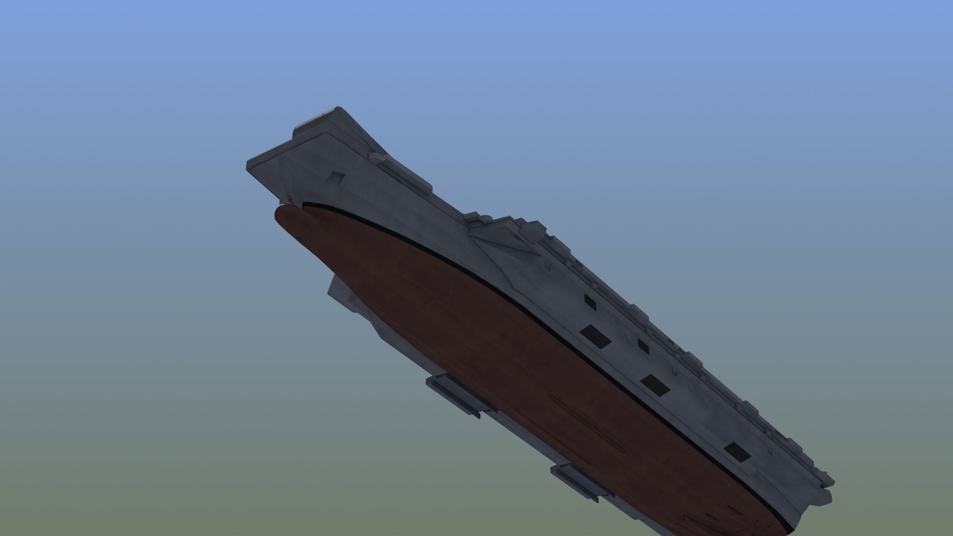 Queen Elizabeth Class Carrier LD1 3D model_16