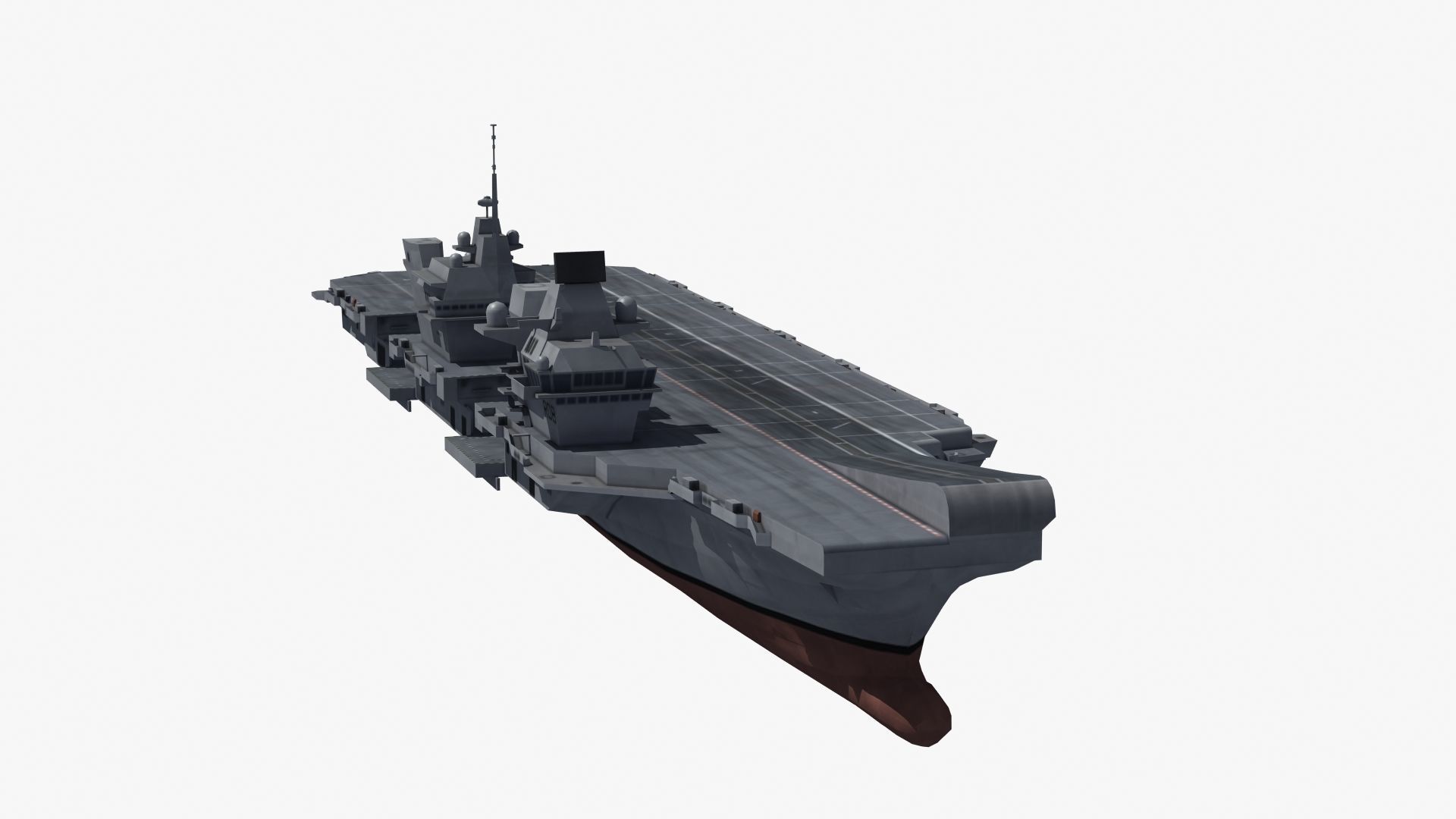 Queen Elizabeth Class Carrier LD1 3D model_32