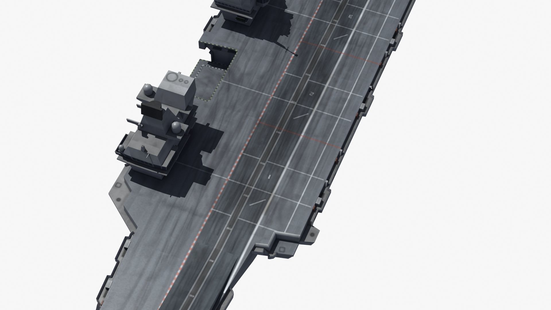 Queen Elizabeth Class Carrier LD1 3D model_24