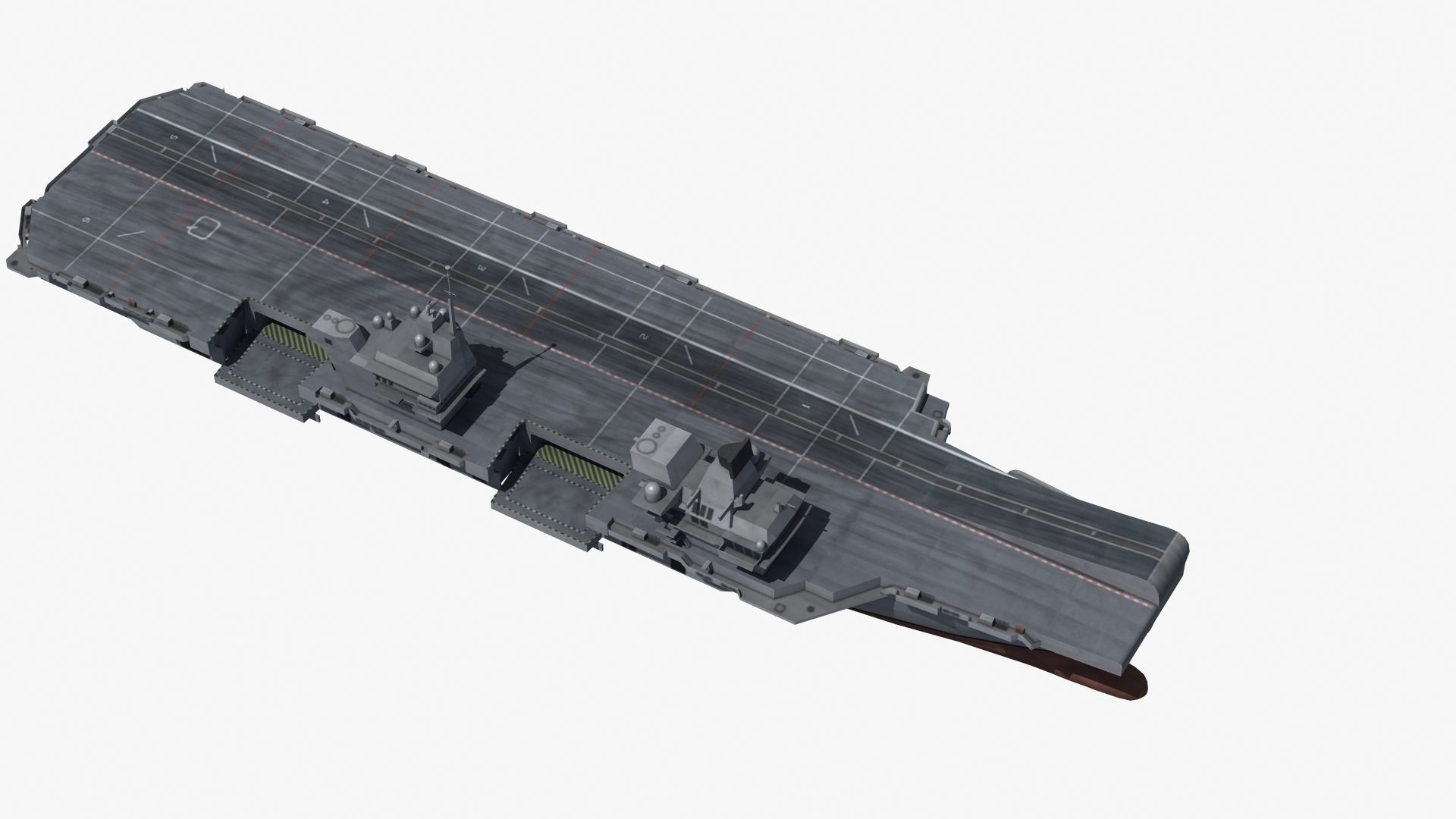 Queen Elizabeth Class Carrier LD1 3D model_27