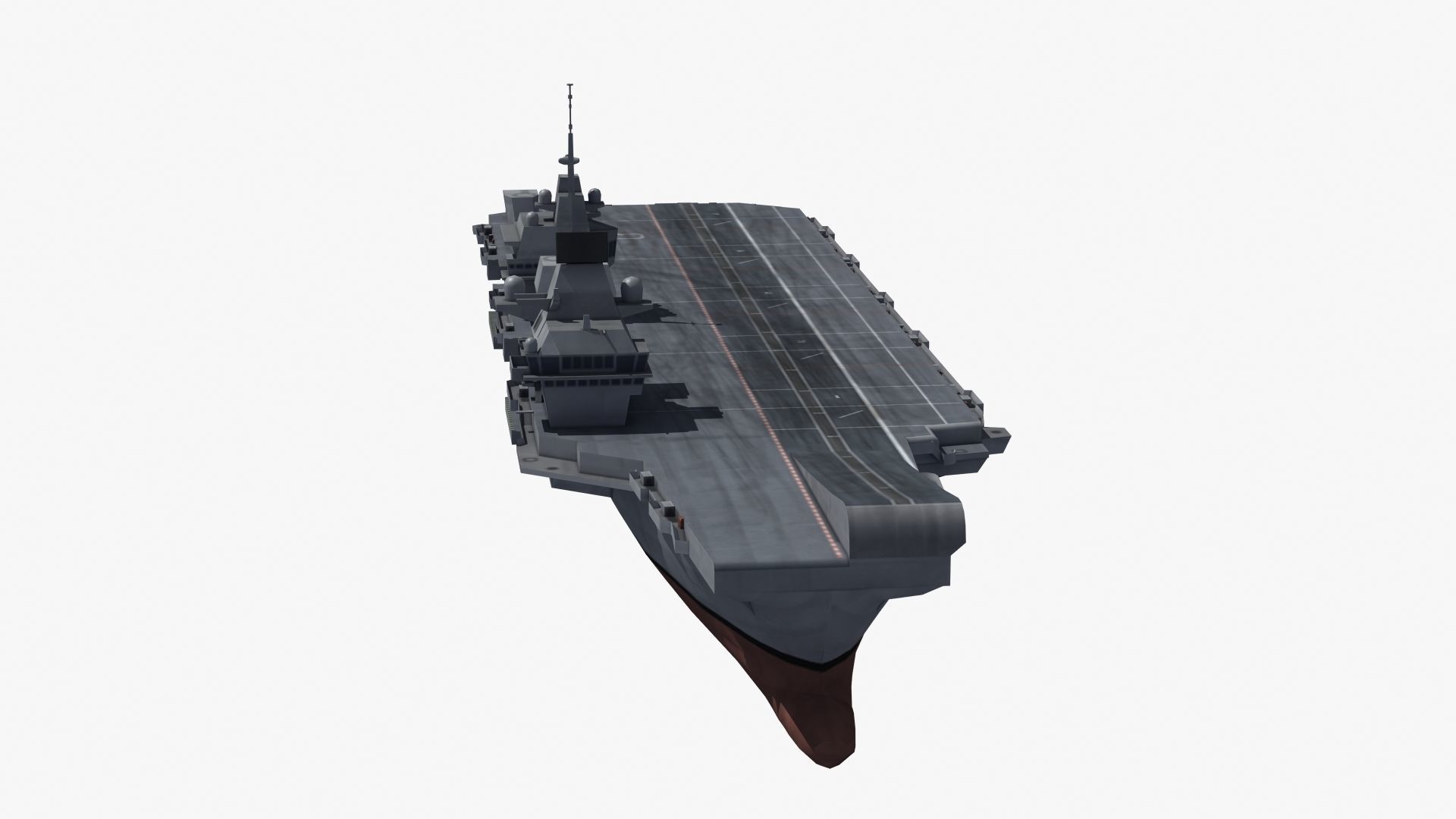Queen Elizabeth Class Carrier LD1 3D model_33