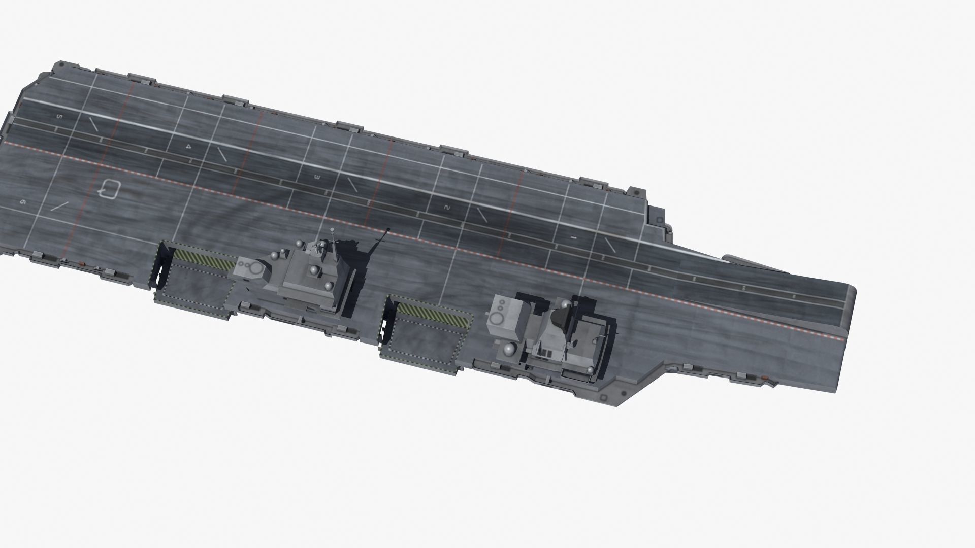 Queen Elizabeth Class Carrier LD1 3D model_23