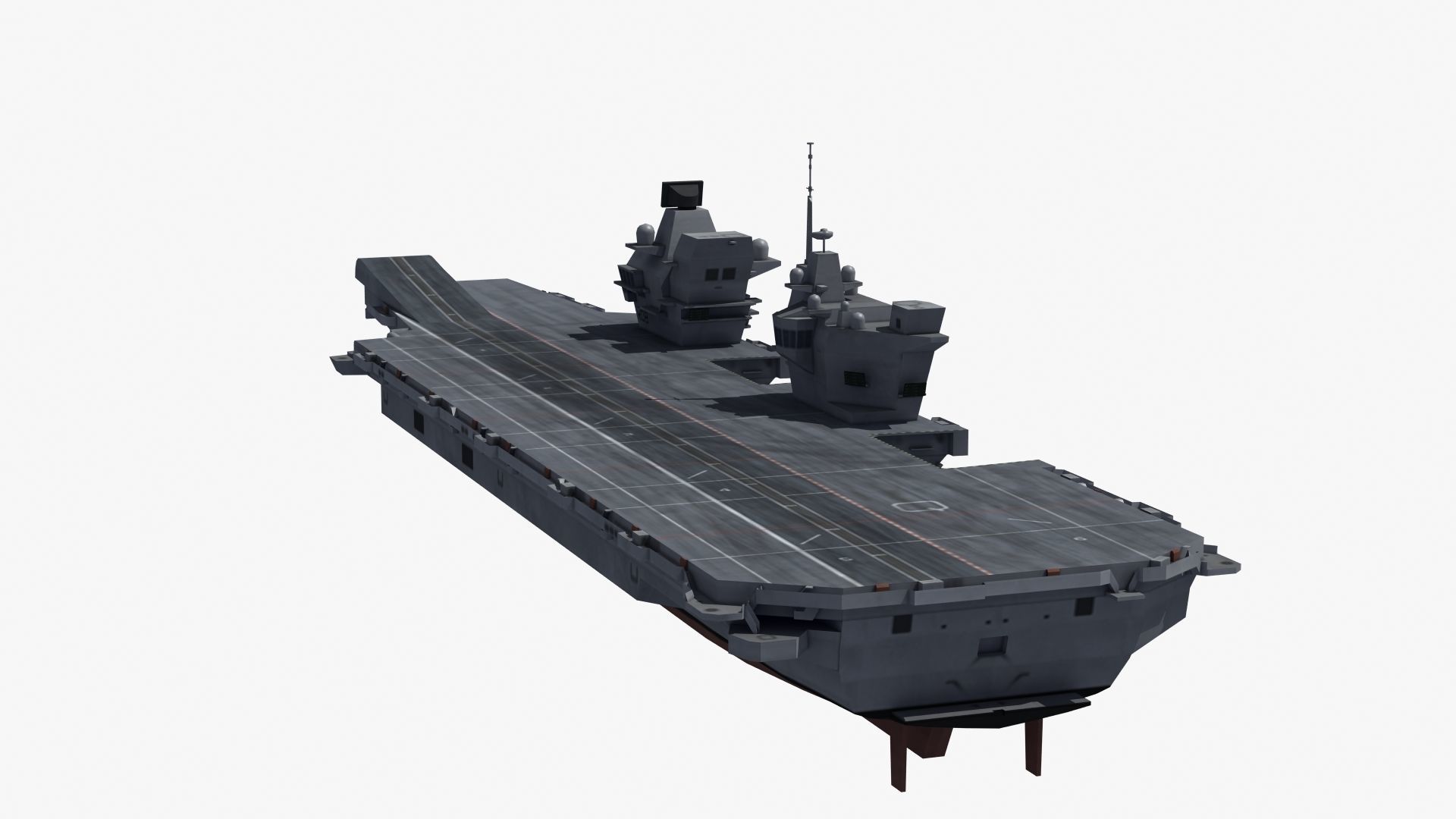 Queen Elizabeth Class Carrier LD1 3D model_34