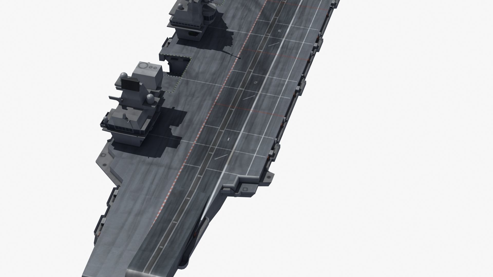Queen Elizabeth Class Carrier LD1 3D model_26
