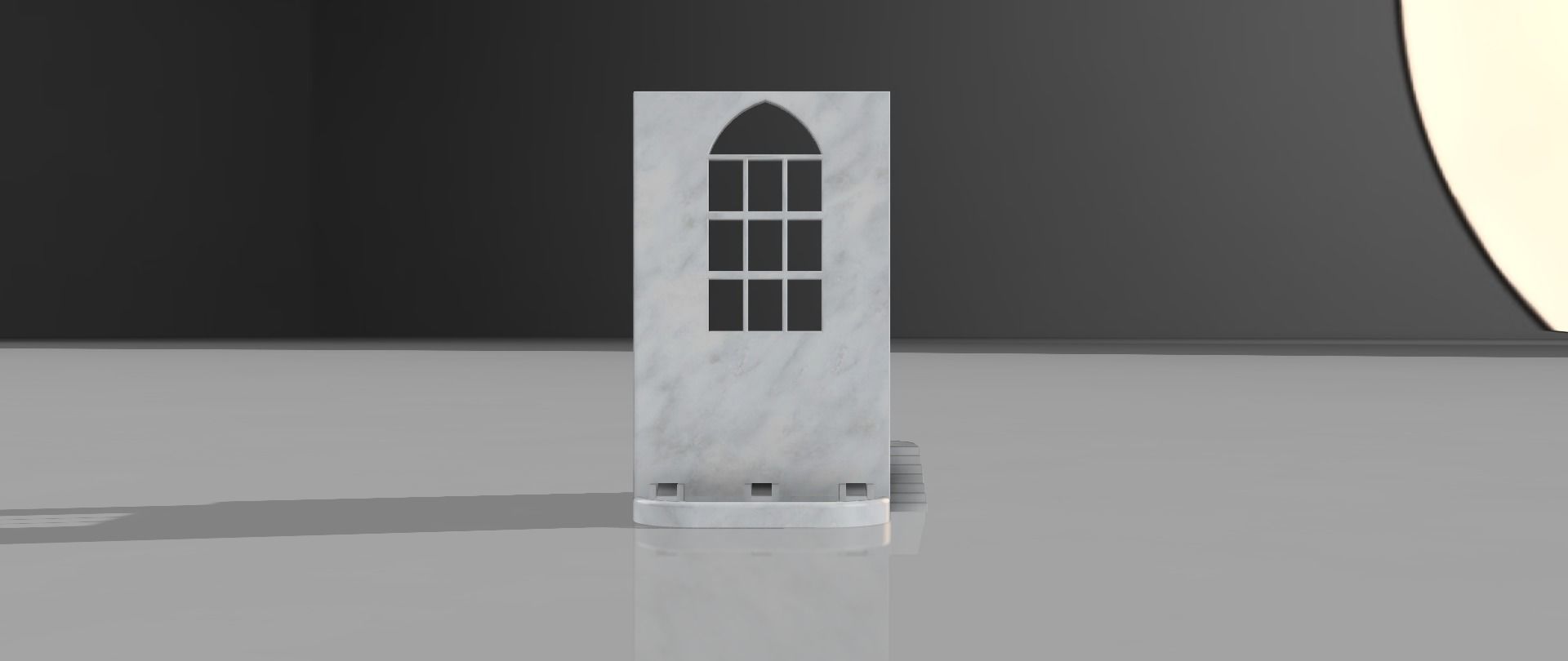 ARCHITECTURAL SUNBEAM POT FOR PLANTS 3D print model_20