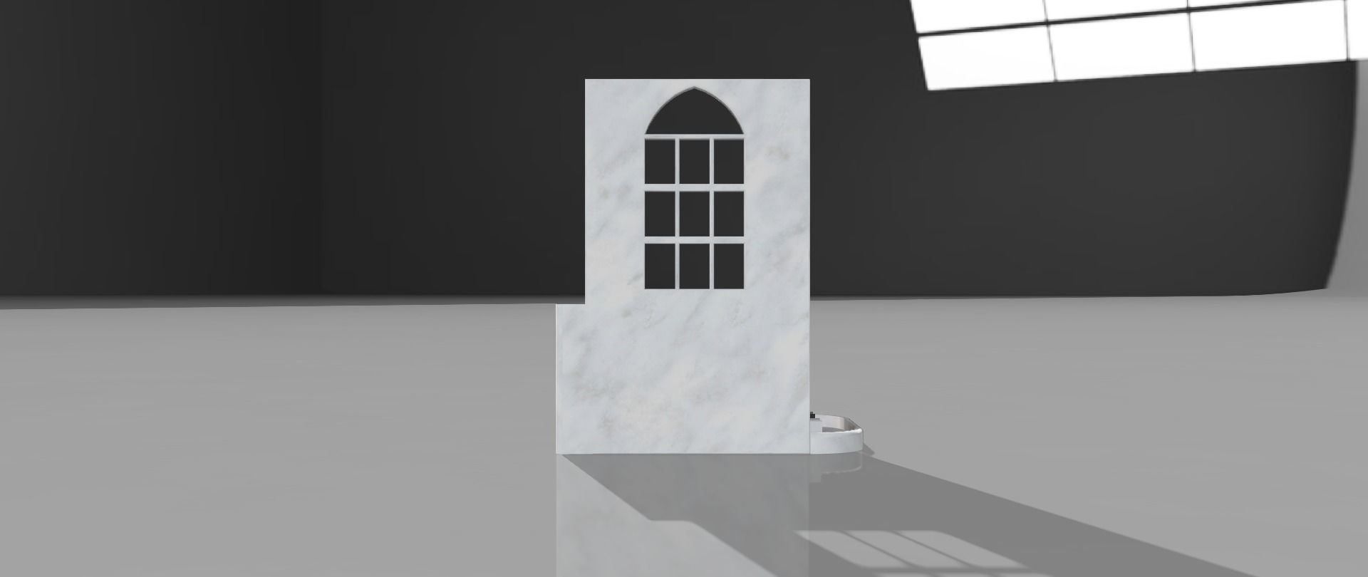 ARCHITECTURAL SUNBEAM POT FOR PLANTS 3D print model_19