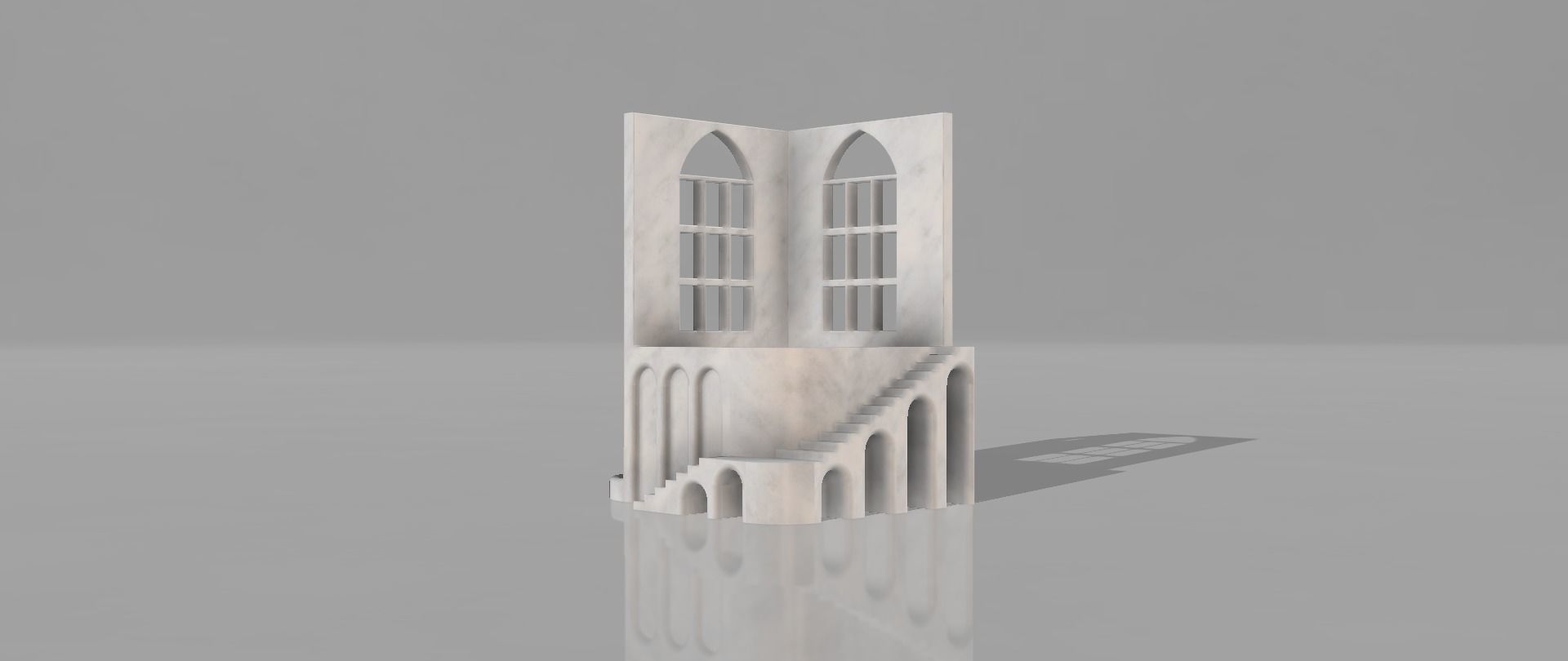 ARCHITECTURAL SUNBEAM POT FOR PLANTS 3D print model_16