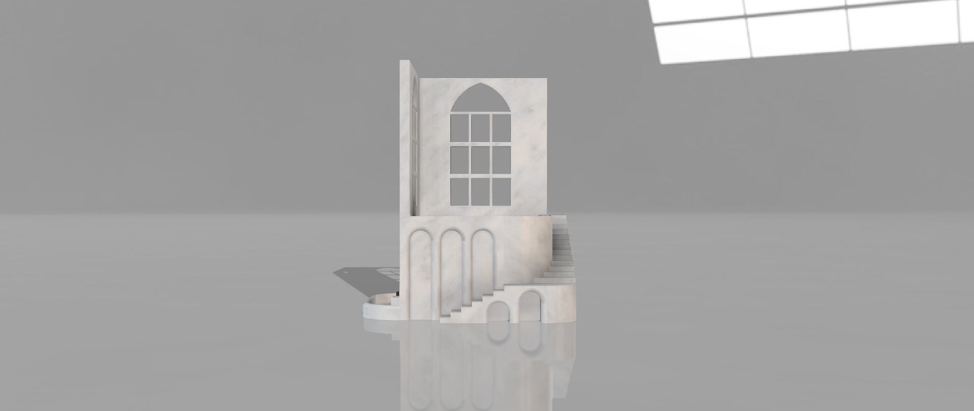 ARCHITECTURAL SUNBEAM POT FOR PLANTS 3D print model_21